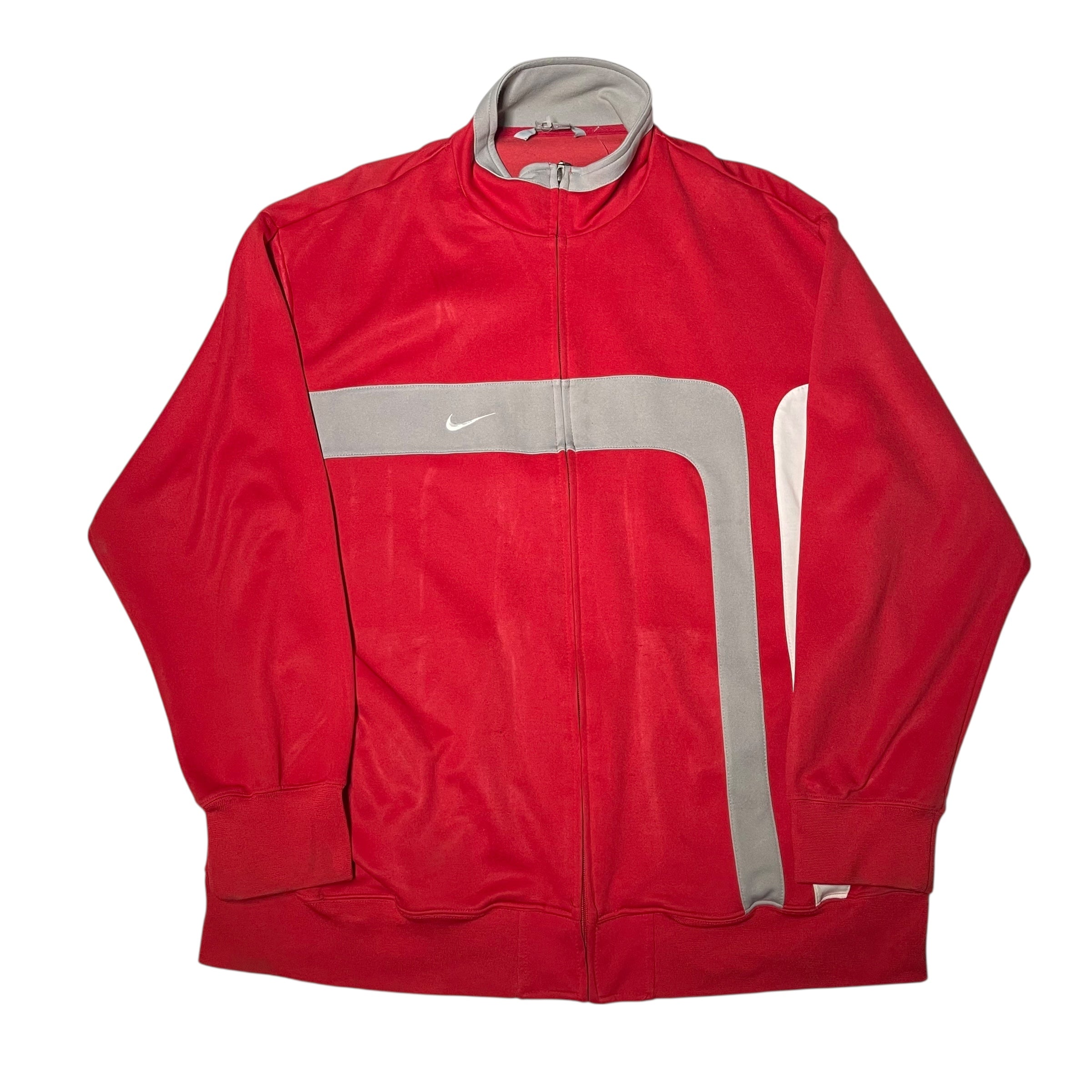 Y2K Nike Red Track Jacket