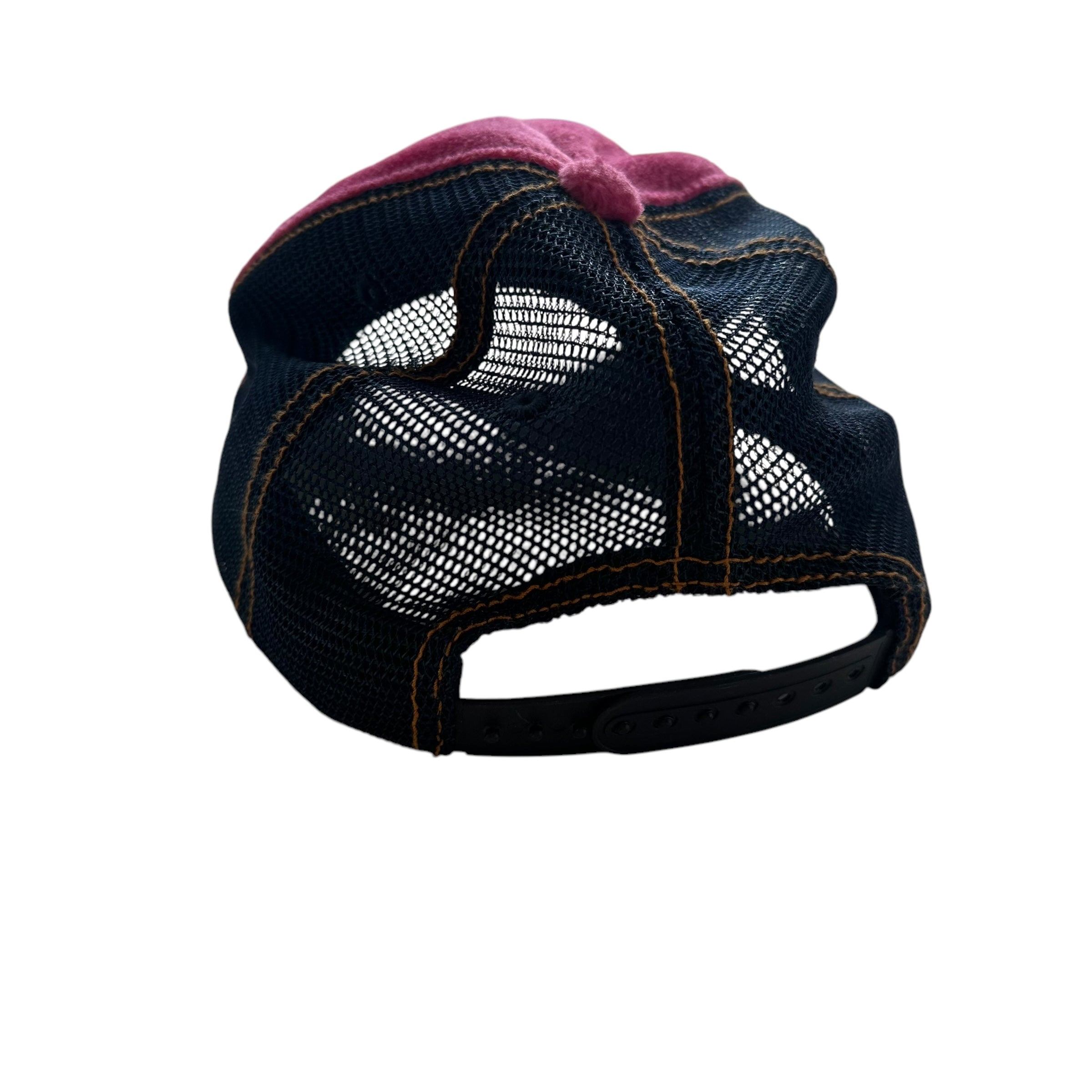 Y2k Von Dutch Pink Velvet Hat