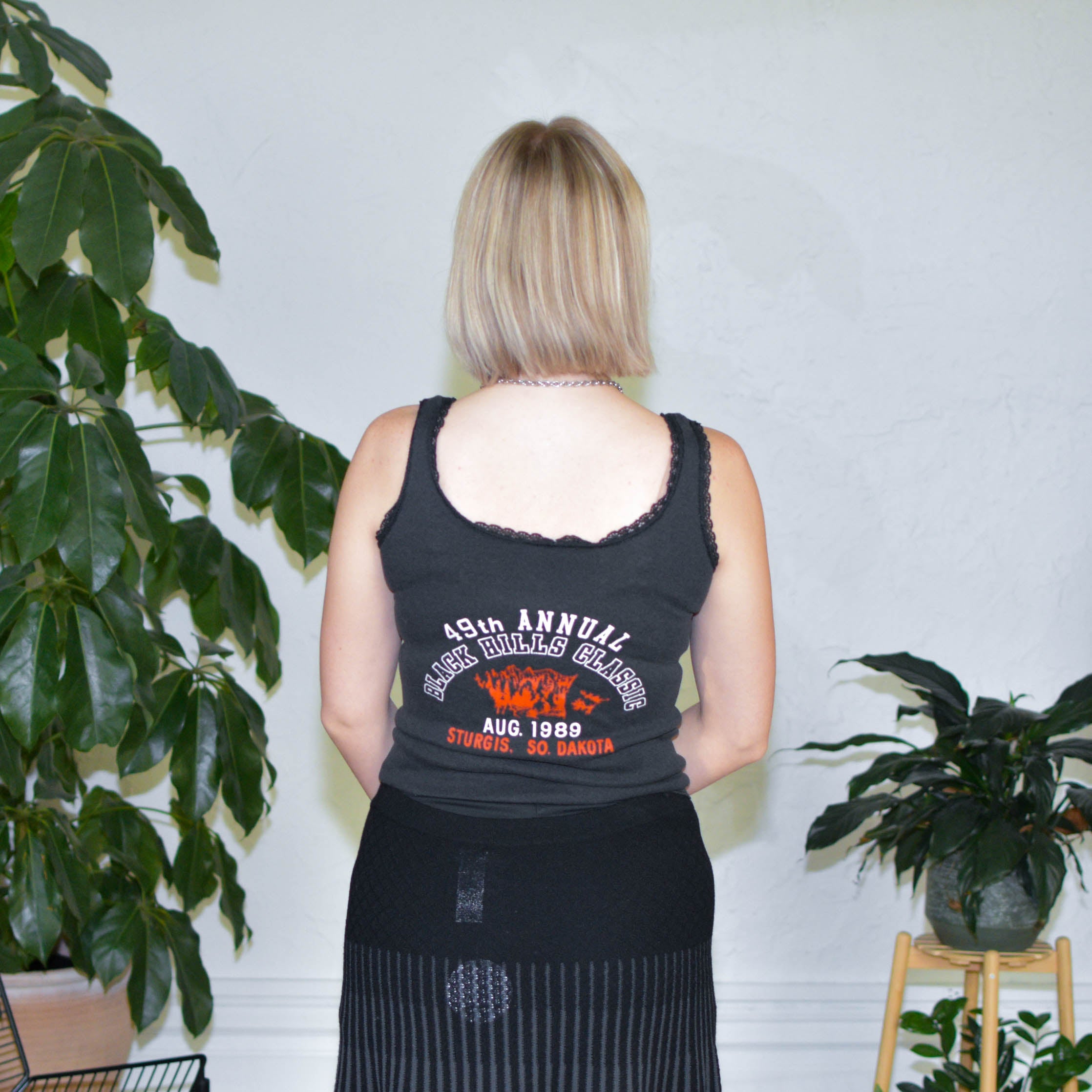 1989 Harley Davidson Lace Tank Top