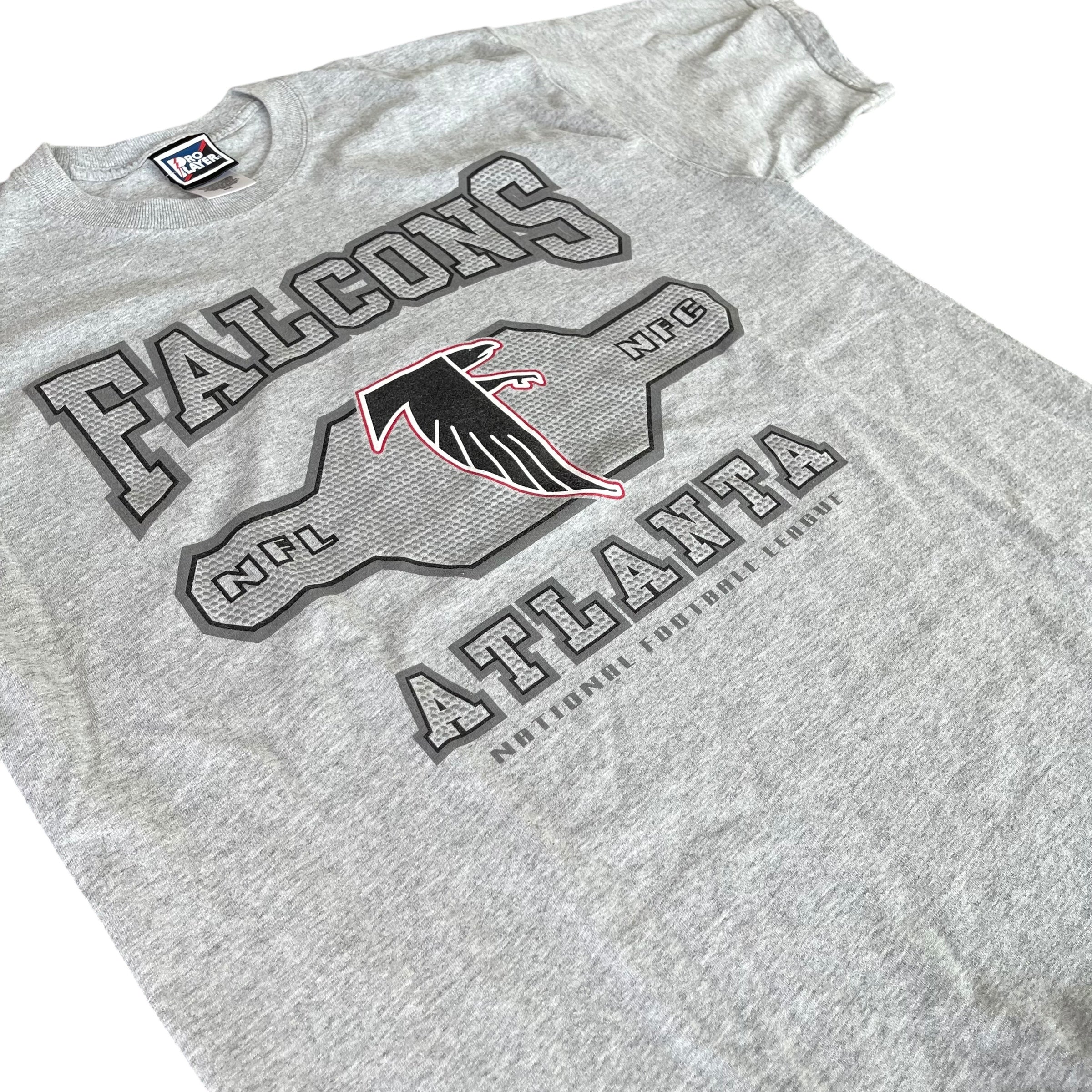 Vintage Pro Player Atlanta Falcons Gray T-Shirt