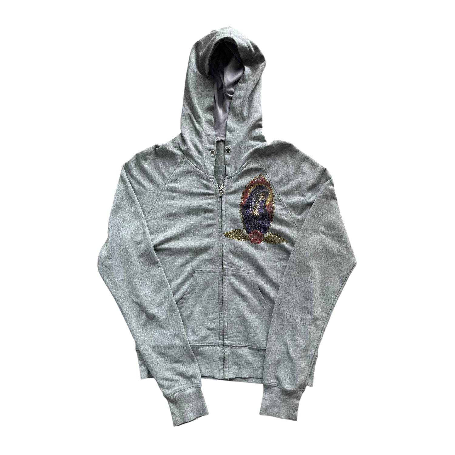 Y2K Our Lady Guadalupe Full-Zip Hoodie