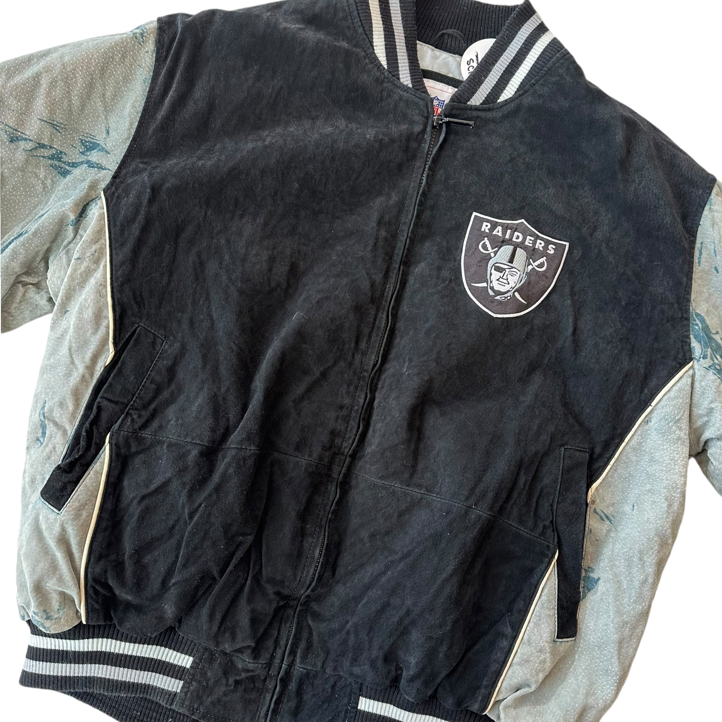 Vintage Oakland Raiders Bomber Jacket