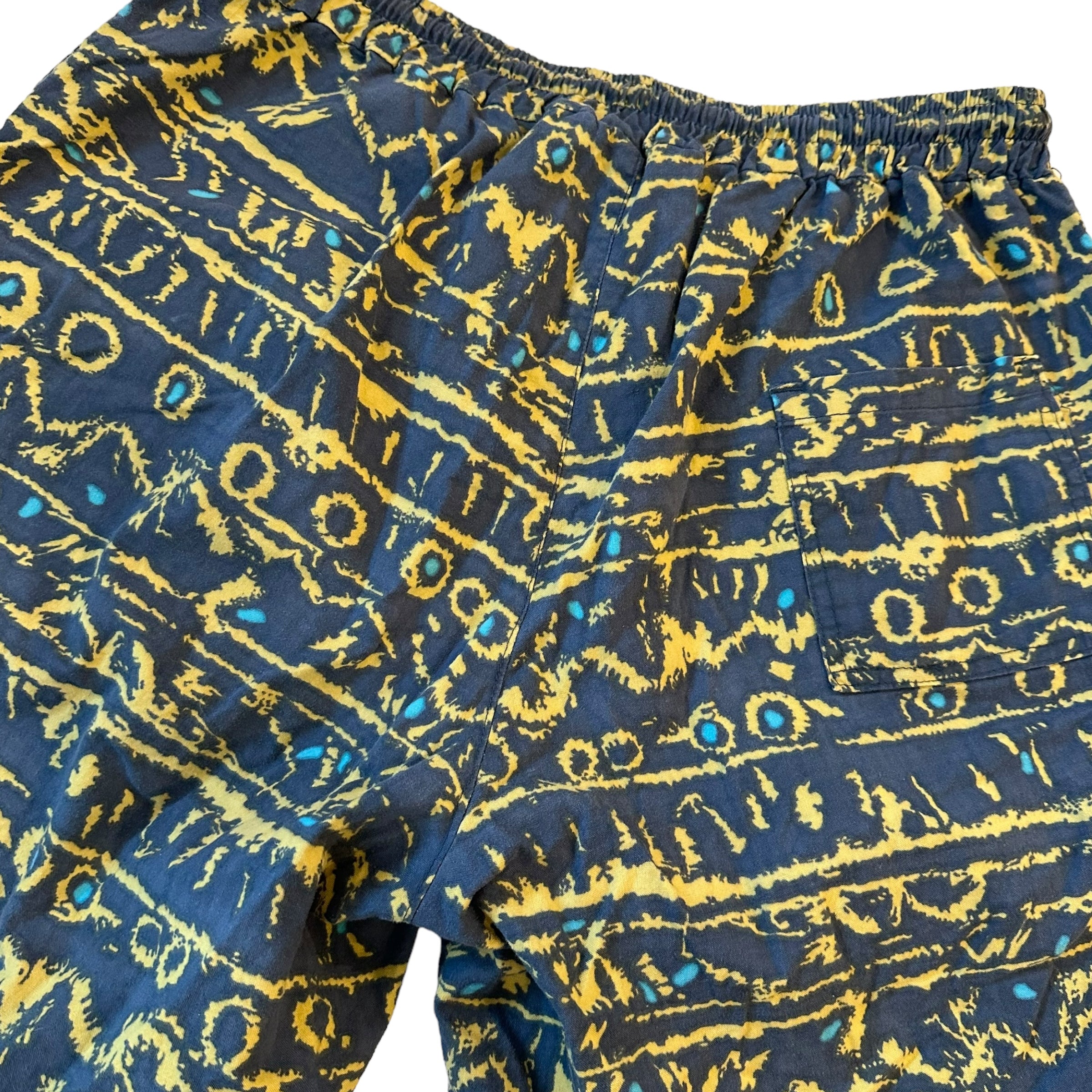 Vintage Patterend Sweat Shorts