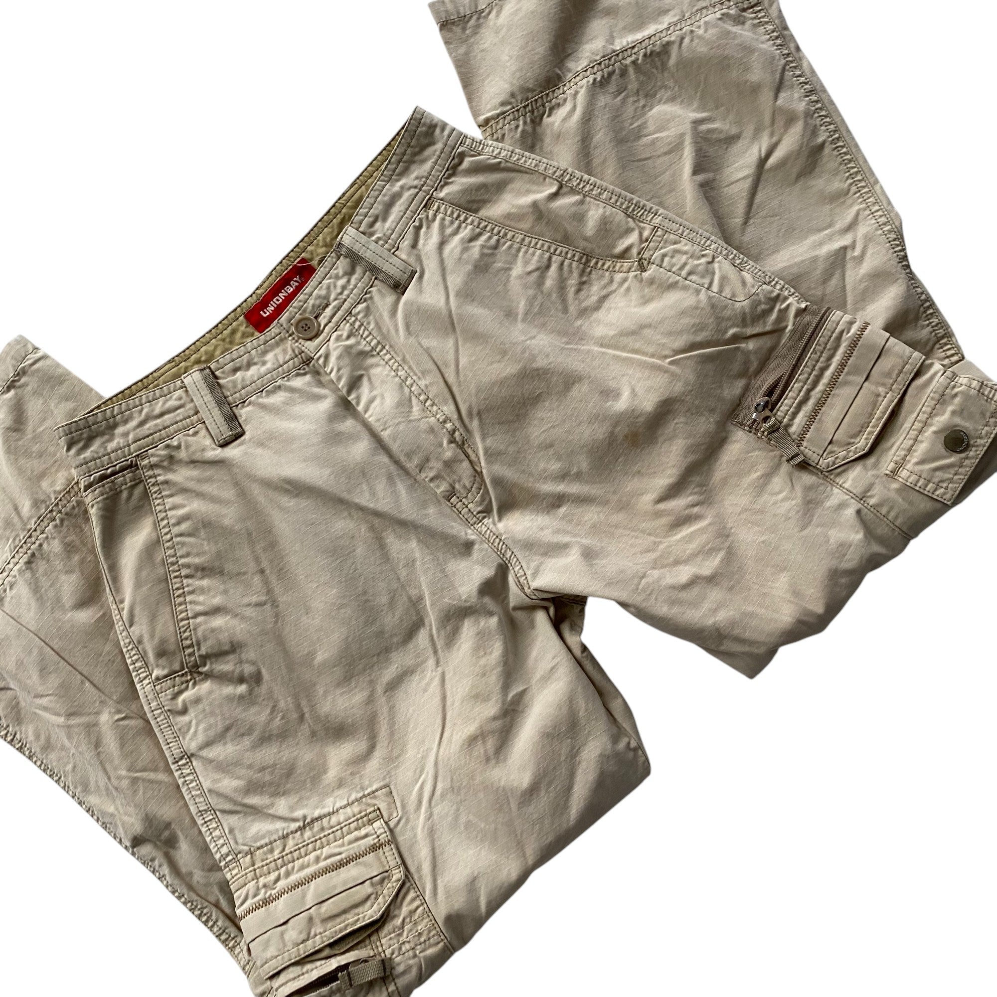 Vintage Unionbay Cream Cargo Pants