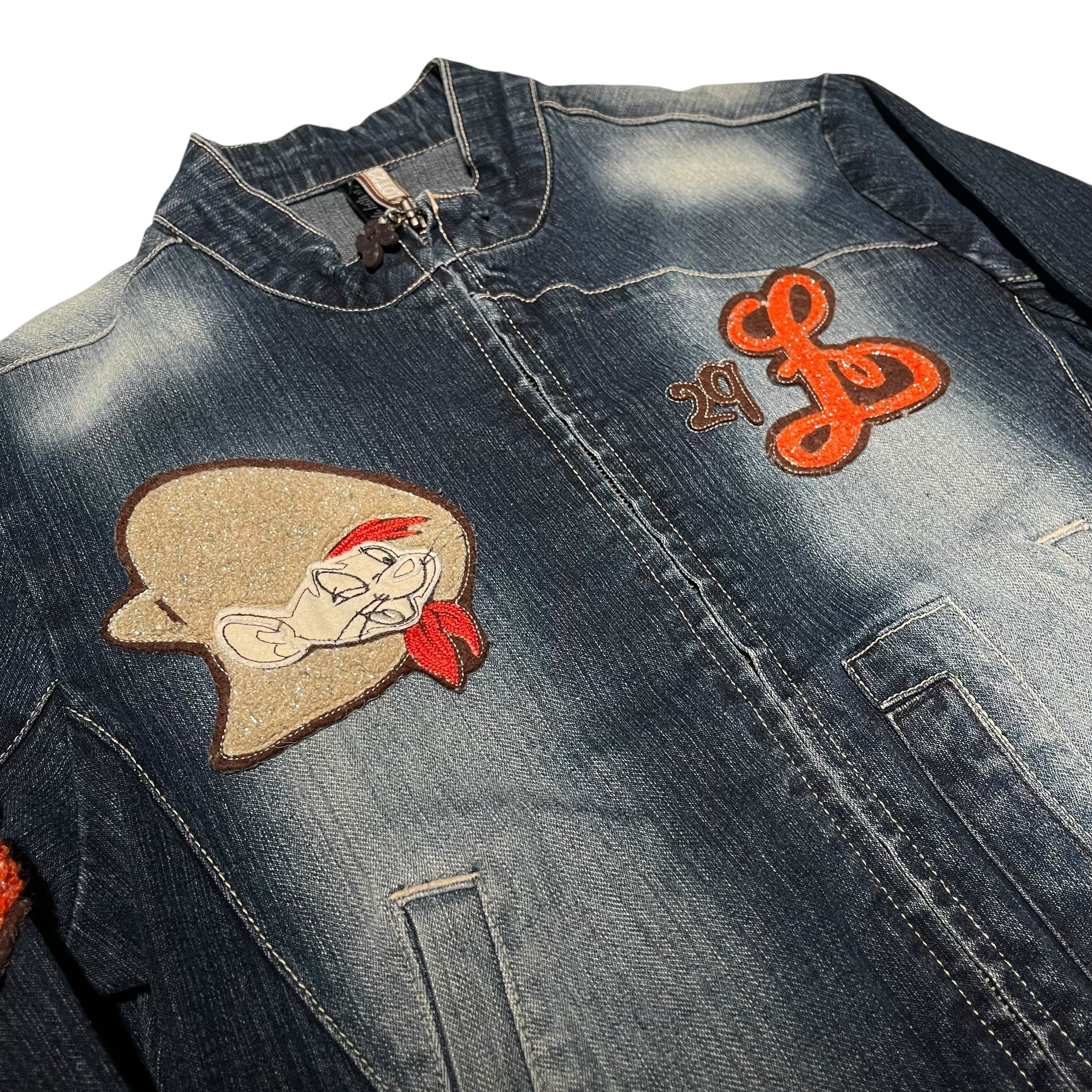 Vintage Y2K Lot29 Speedy Gonzales Denim Jacket