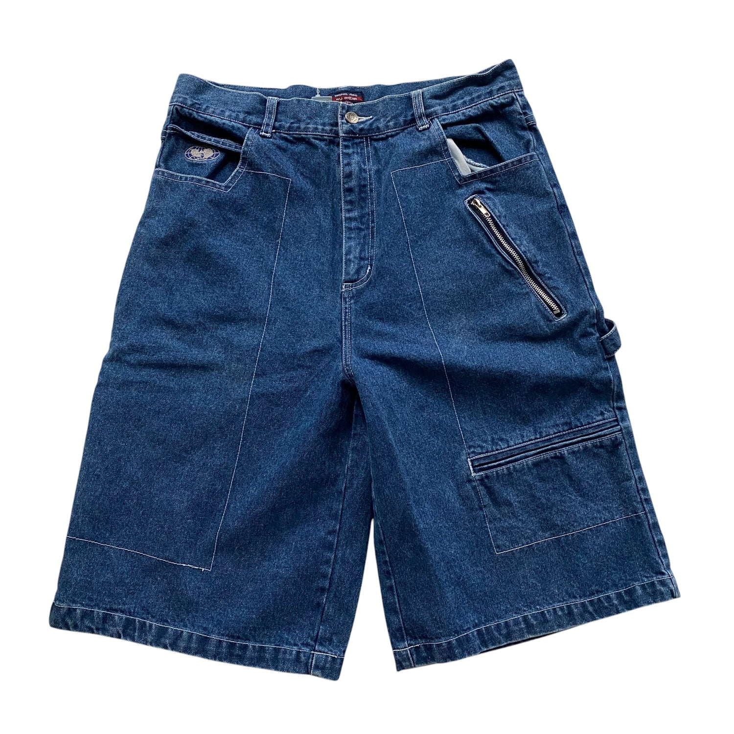 Y2k WU WEAR Baggy Jorts