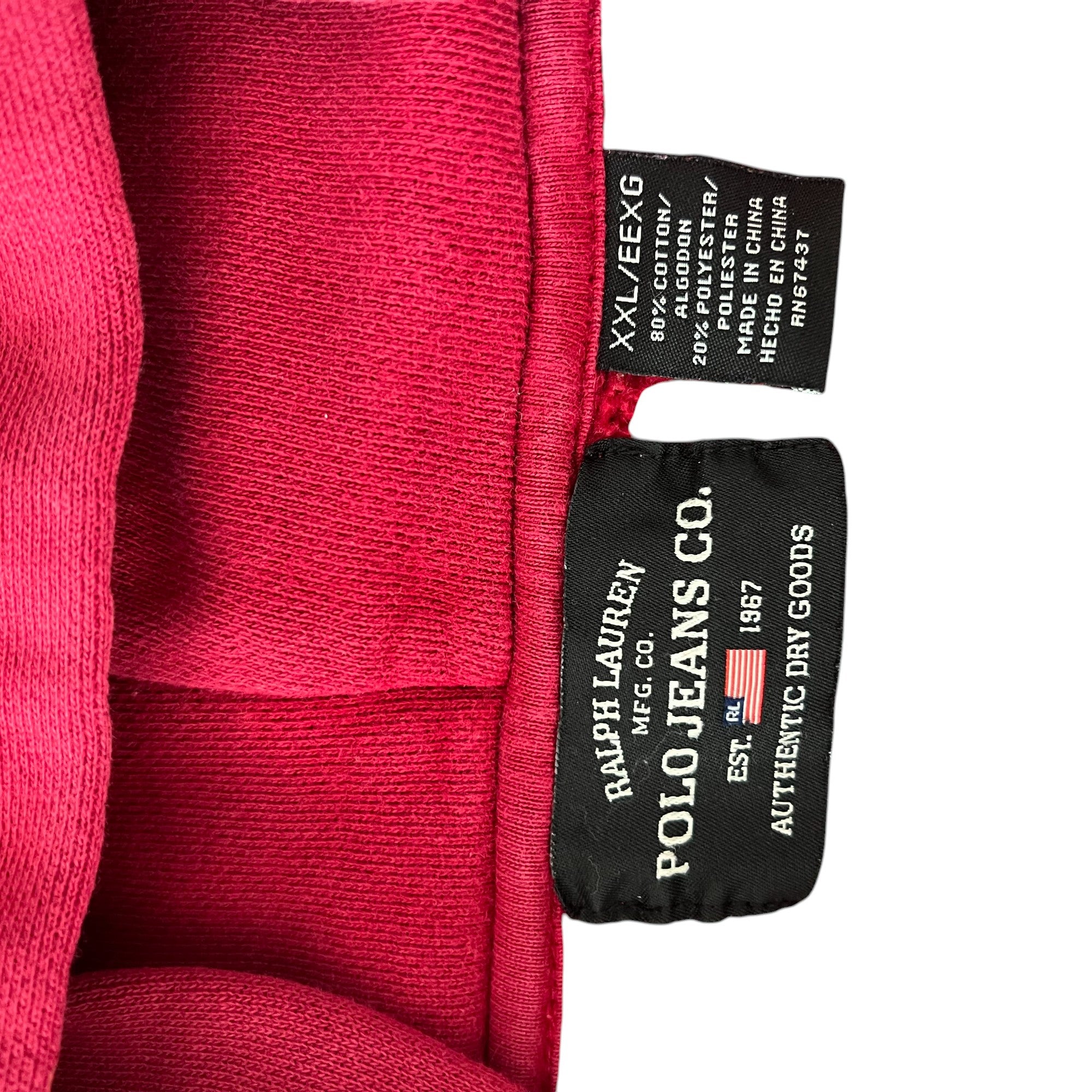 Vintage Ralph Lauren Polo Jeans Co. Half Zip Hoodie