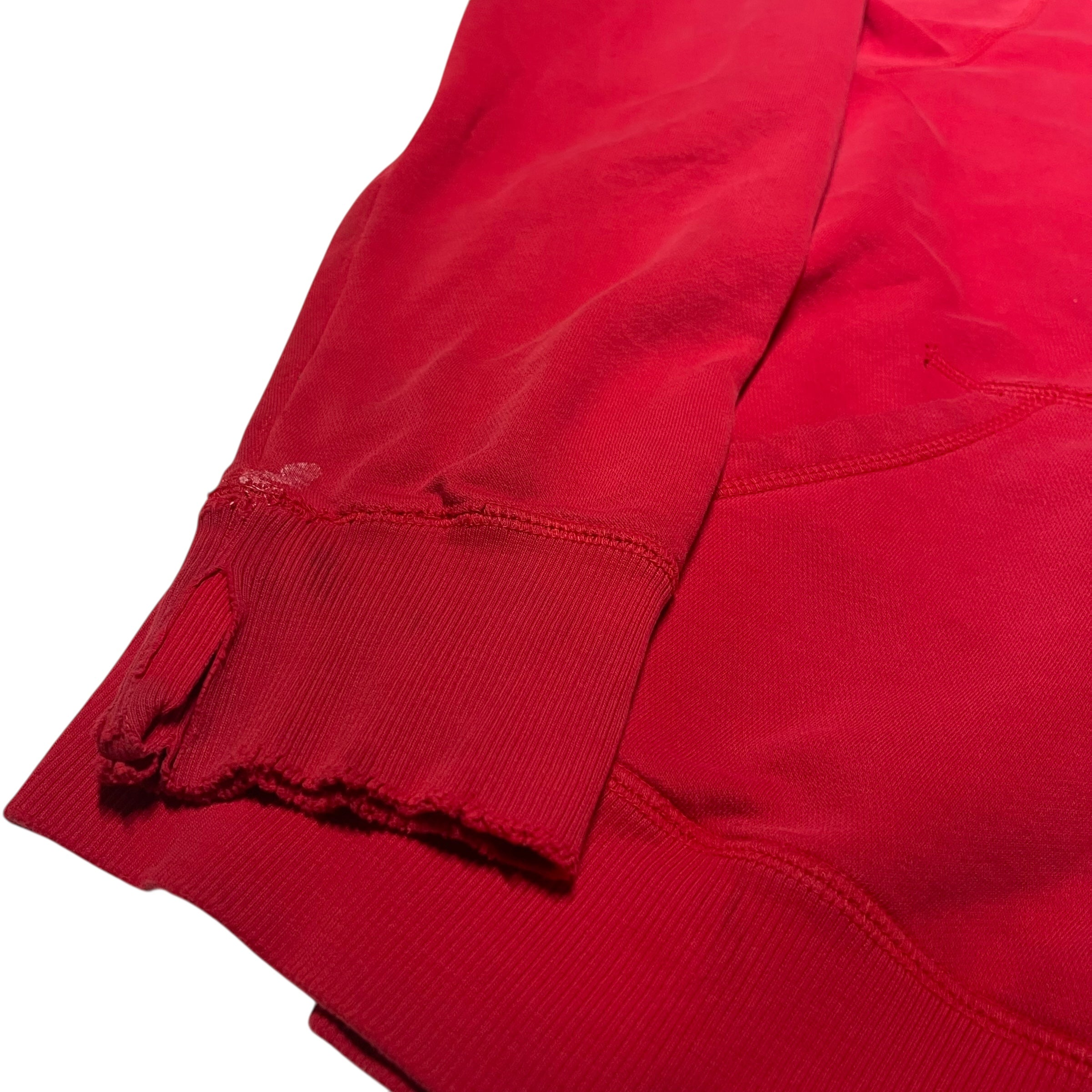 Y2K Red Nike Swoosh Hoodie