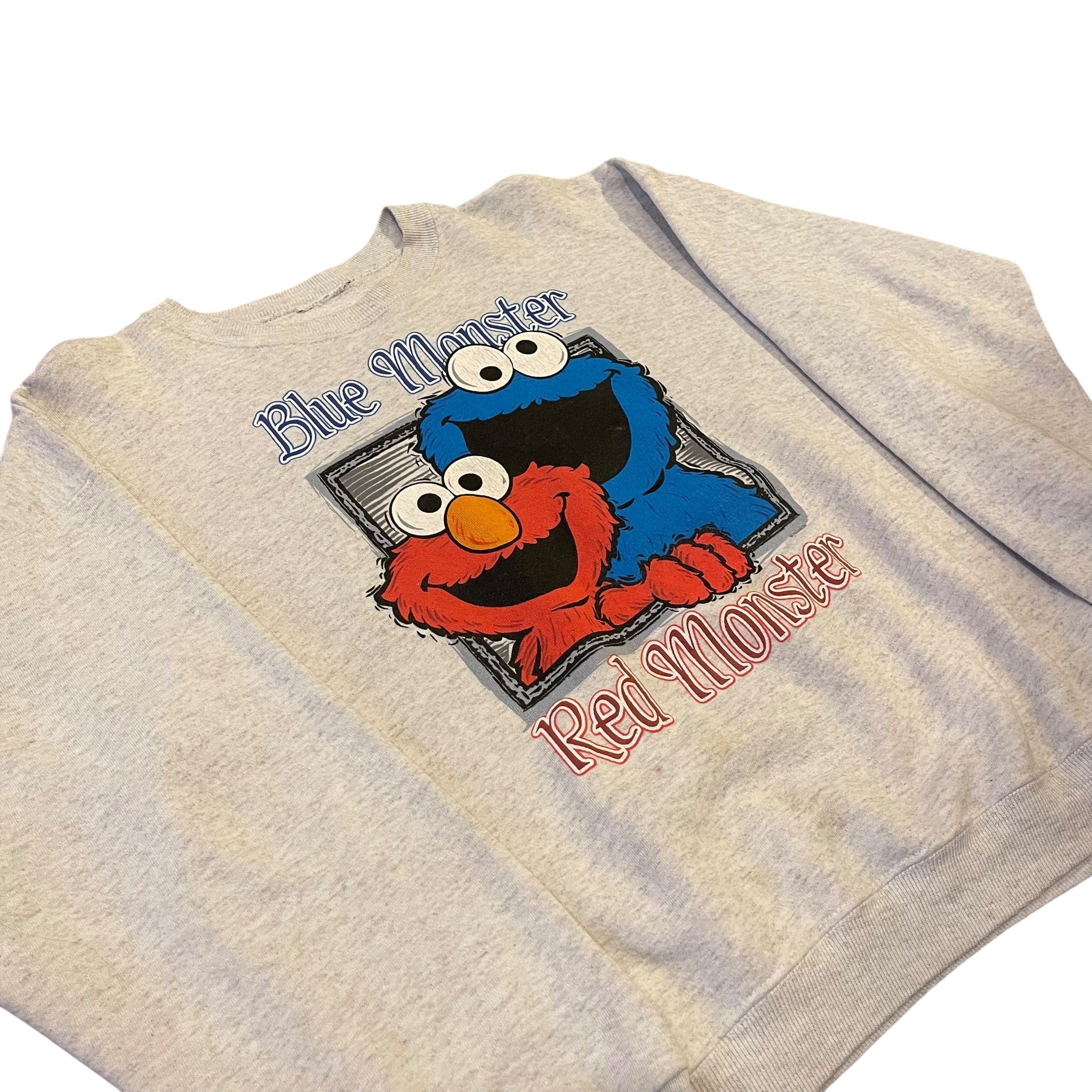 Vintage Elmo & Cookie Monster Crewneck Sweatshirt