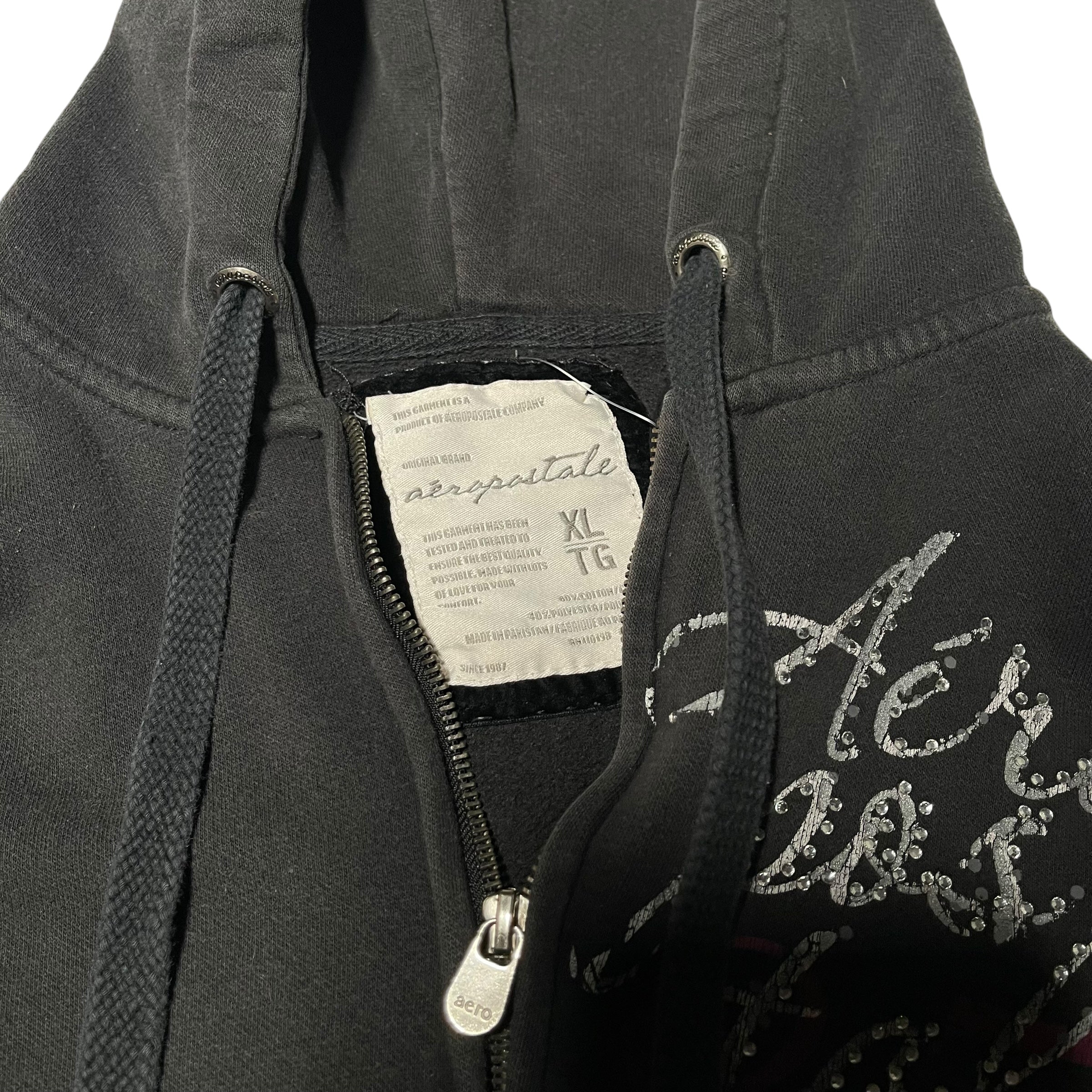 Vintage Y2K Bedazzled Aeropostale Hoodie