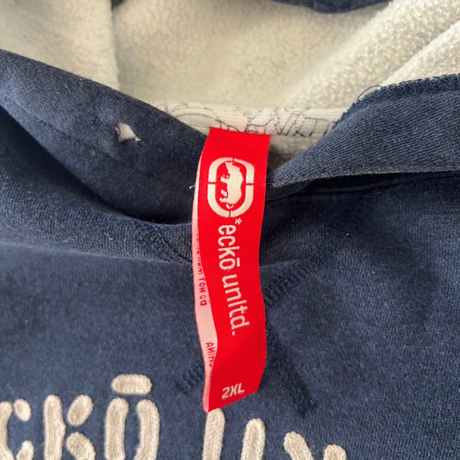 Y2k Ecko Unltd. Logo Hoodie