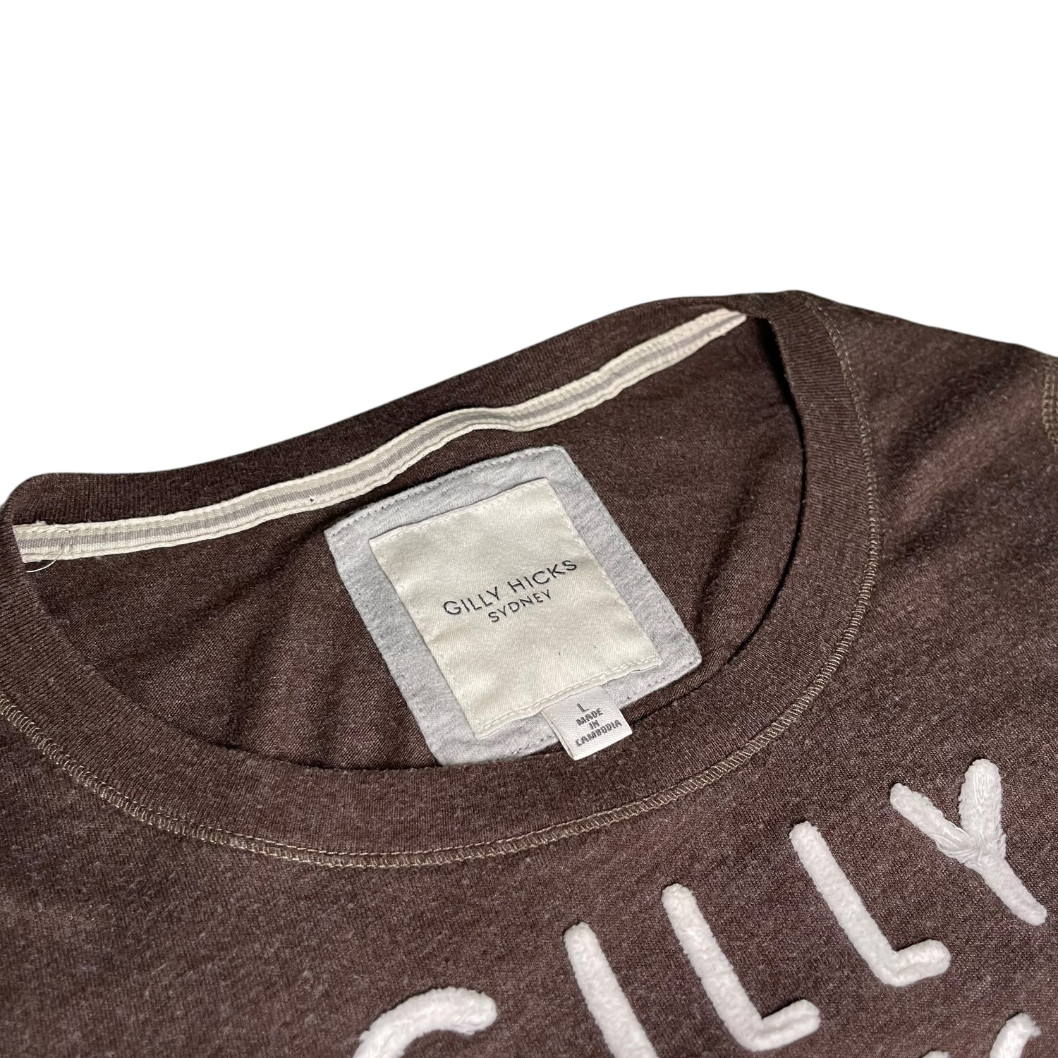 Vintage Gilly Hicks Signature Long Sleeve T-Shirt