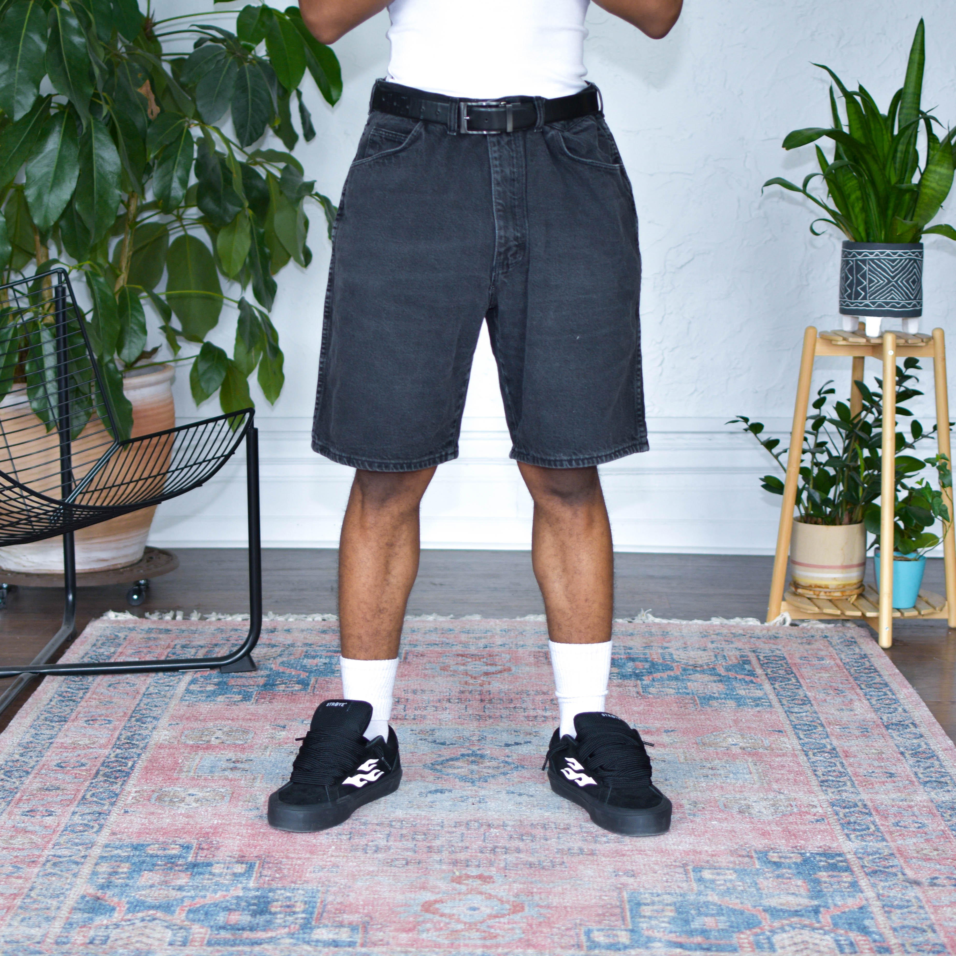 Vintage Wrangler Dark Wash Jean Shorts