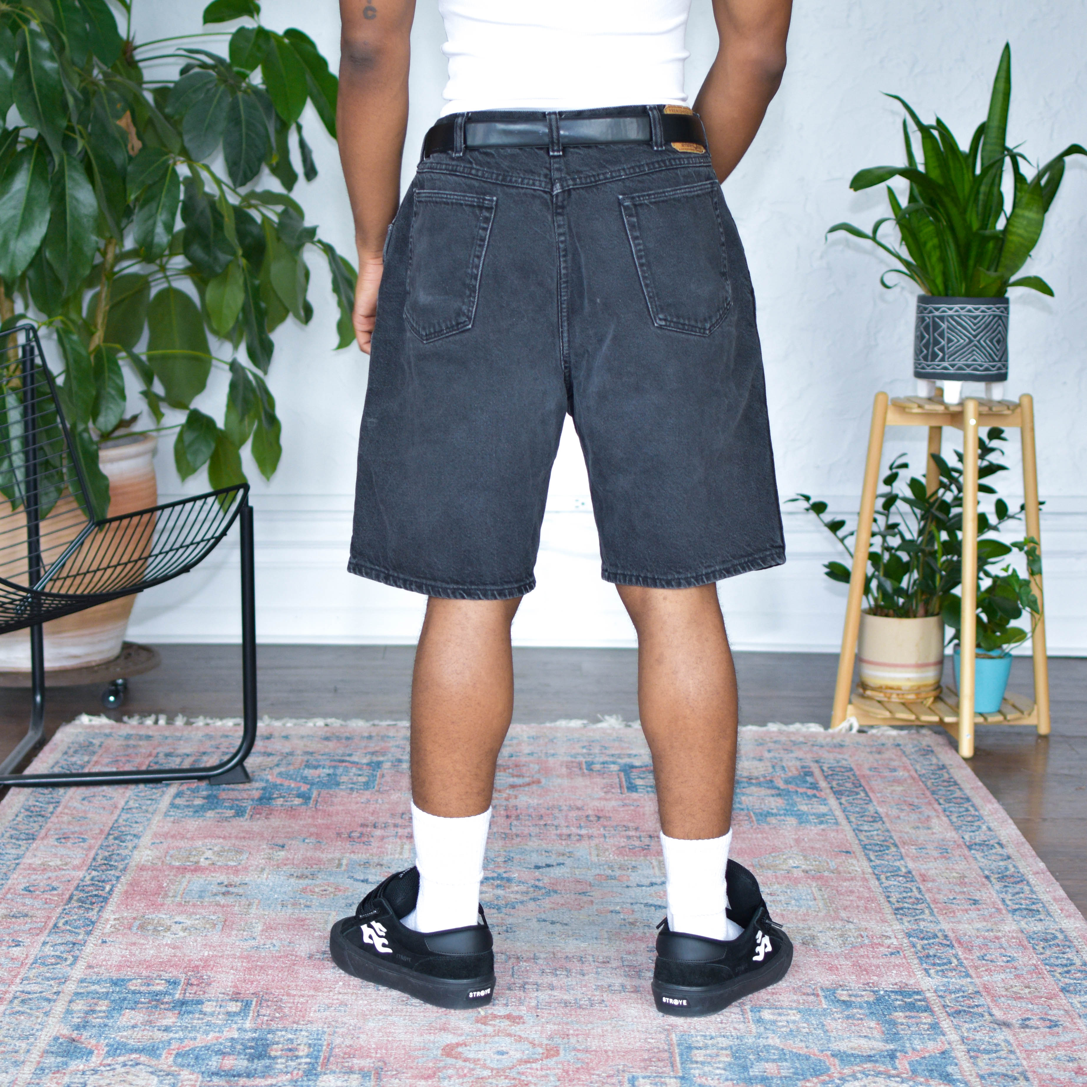 Vintage Wrangler Dark Wash Jean Shorts