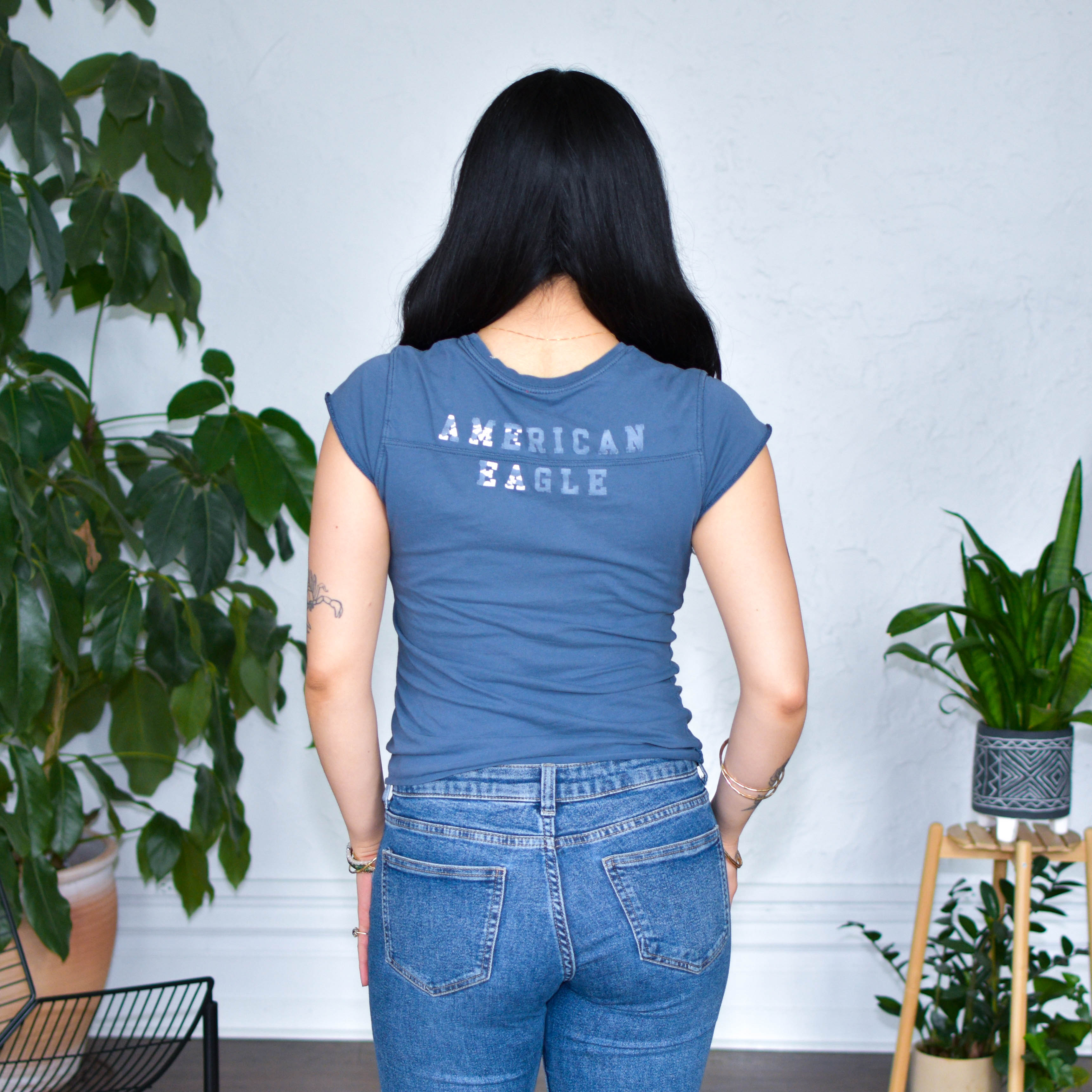 Vintage Y2K Femme American Eagle T-Shirt