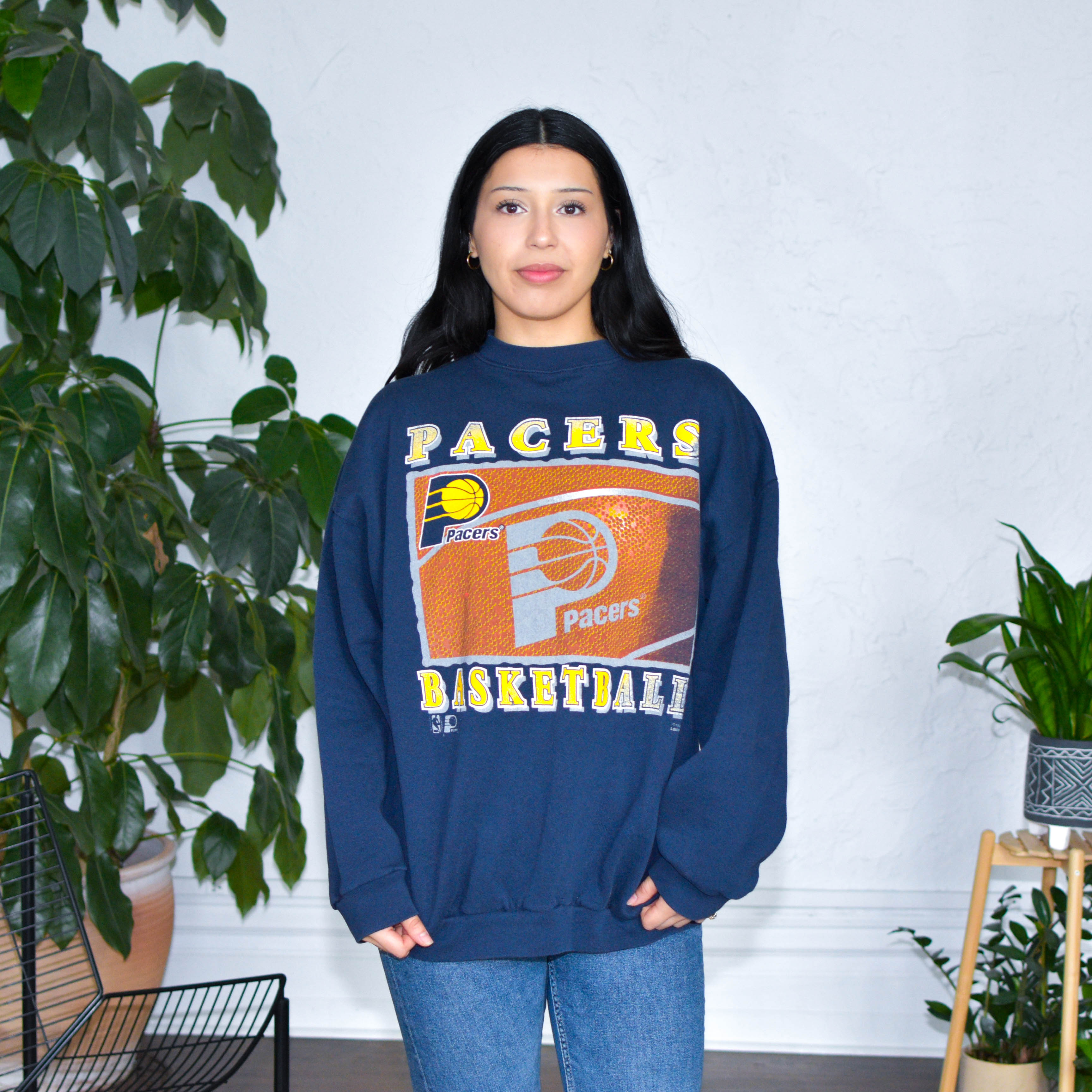 Vintage 90s Indiana Pacers Graphic Sweatshirt