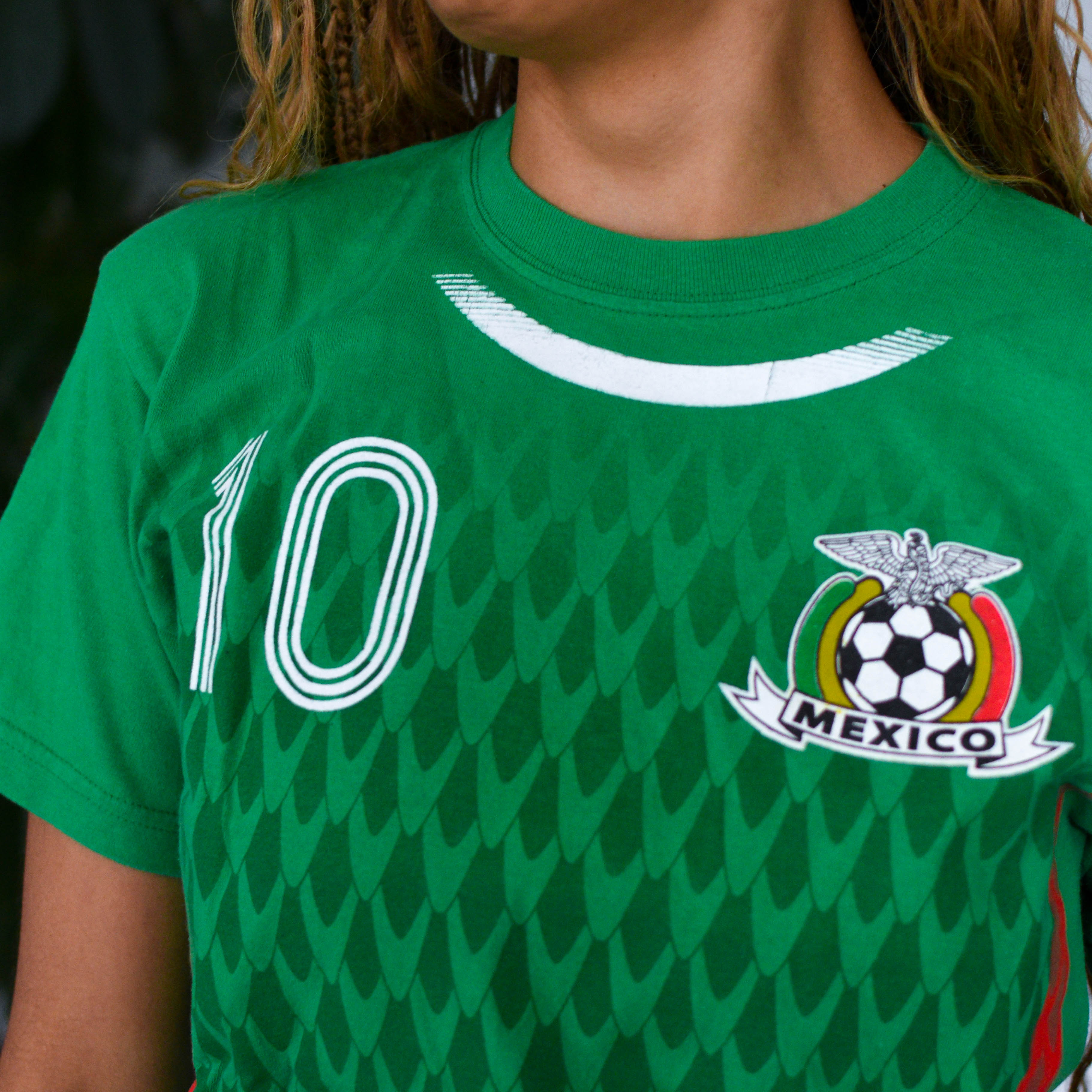 Vintage 2010 Mexico National Team Graphic T-Shirt