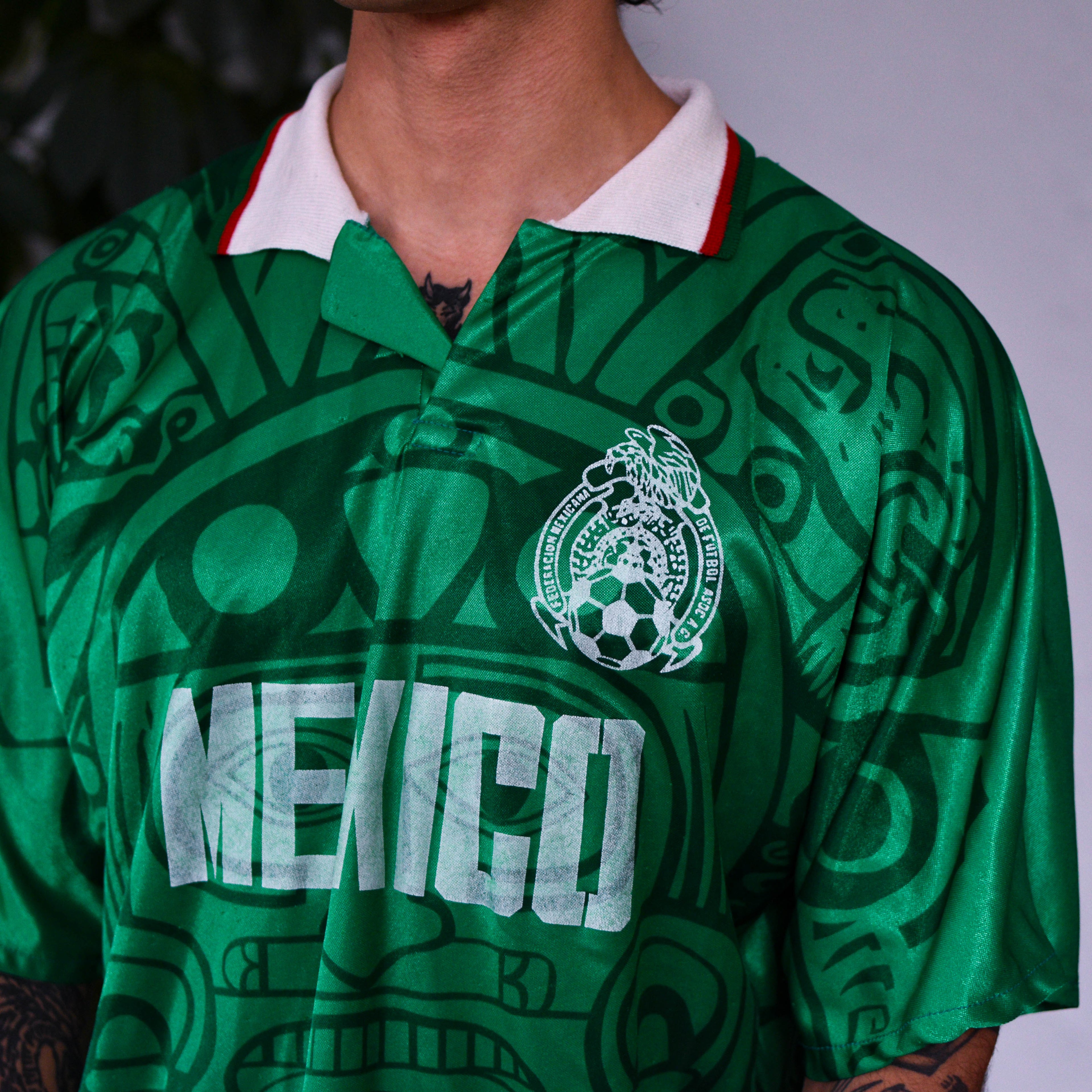 Vintage 1998 Mexico National Team Replica Jersey