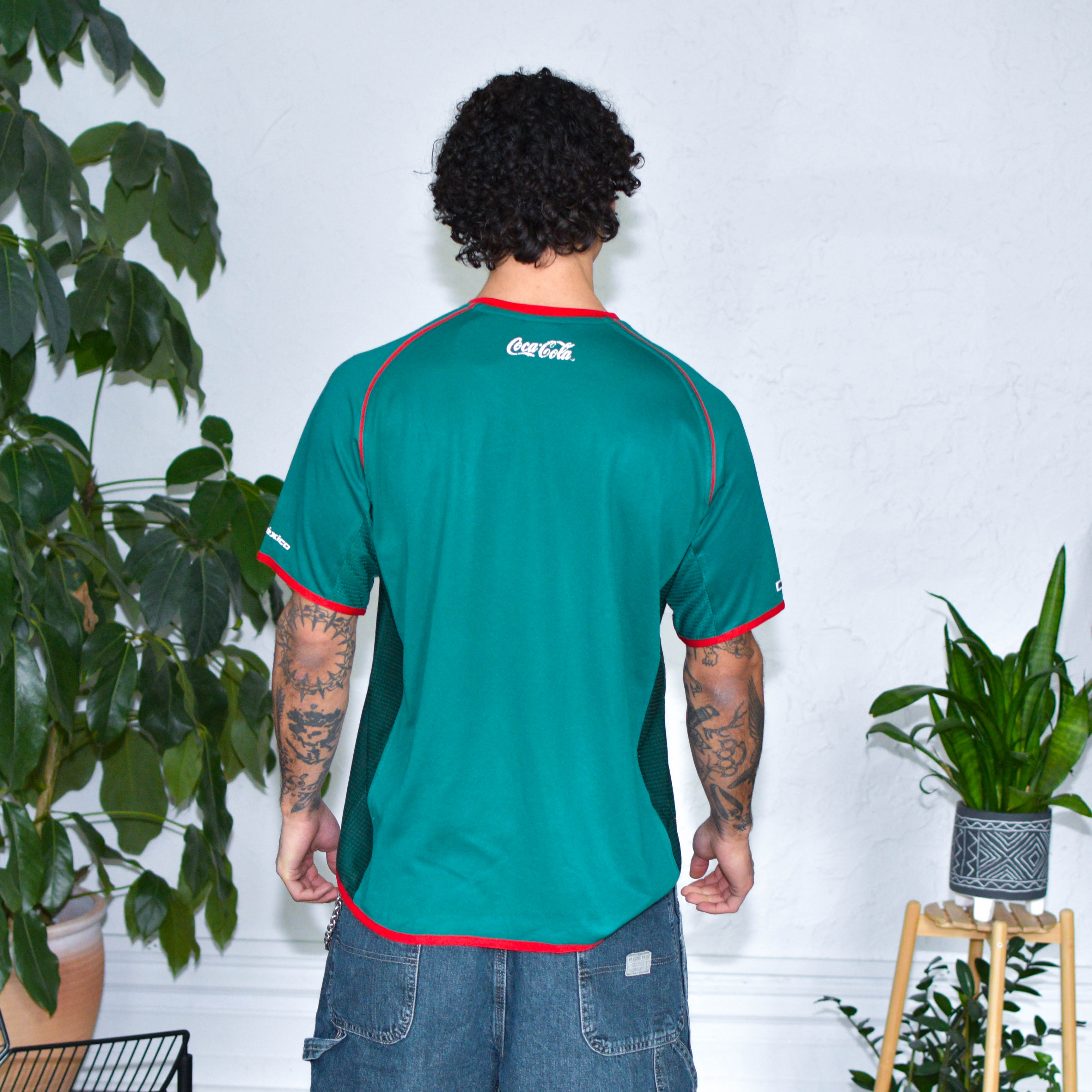 Vintage 2002 Mexico World Cup Home Jersey