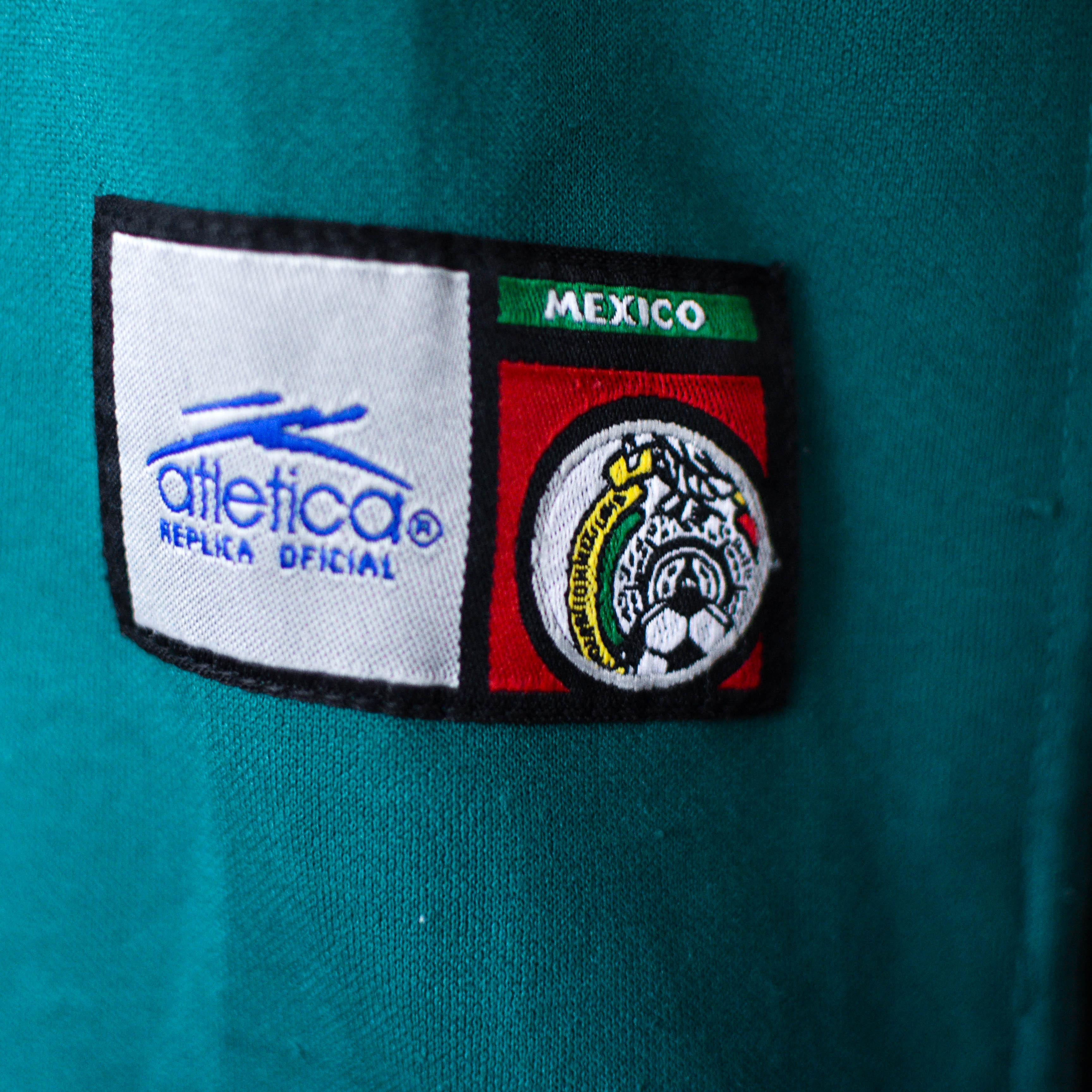 Vintage 2002 Mexico World Cup Home Jersey
