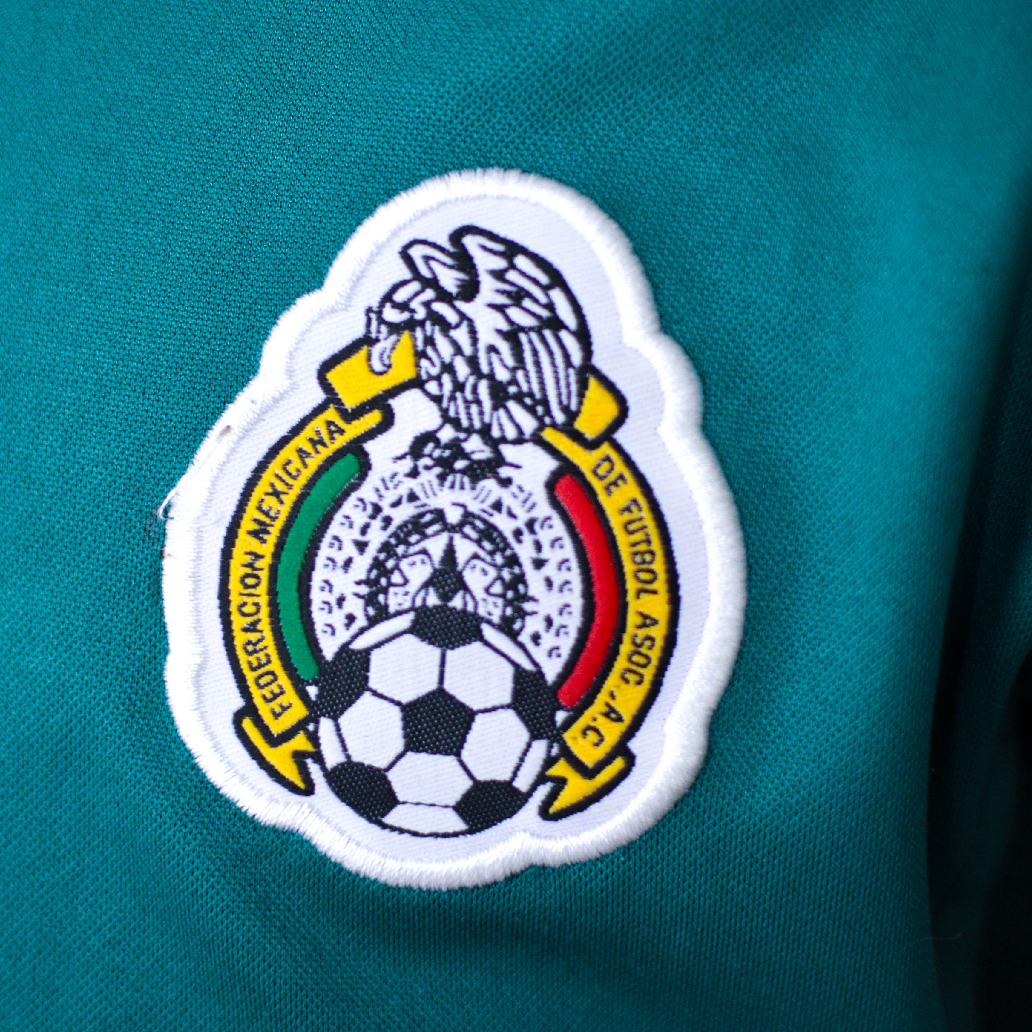 Vintage 2002 Mexico World Cup Home Jersey
