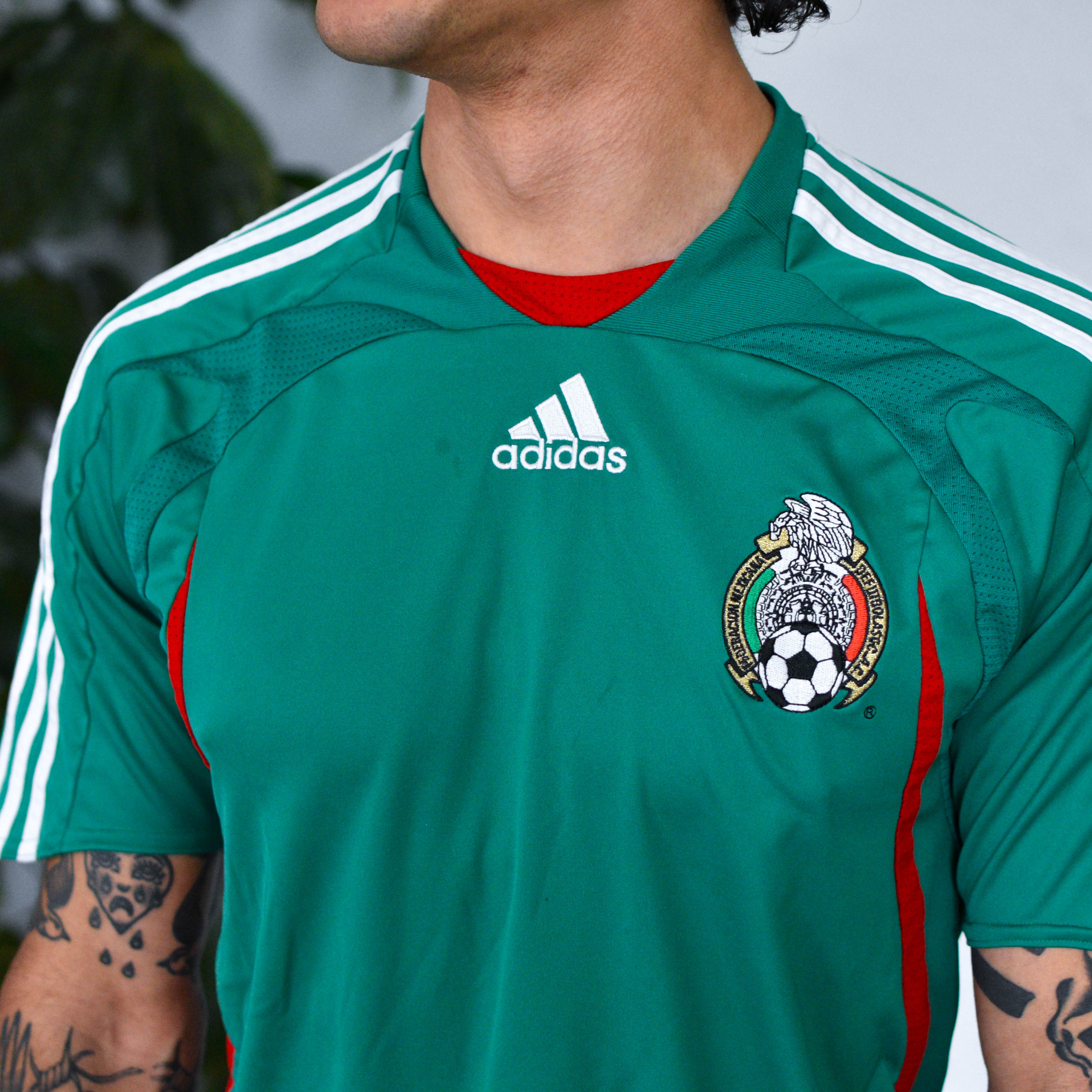 Vintage 2007 Adidas Mexico National Team Home Jersey