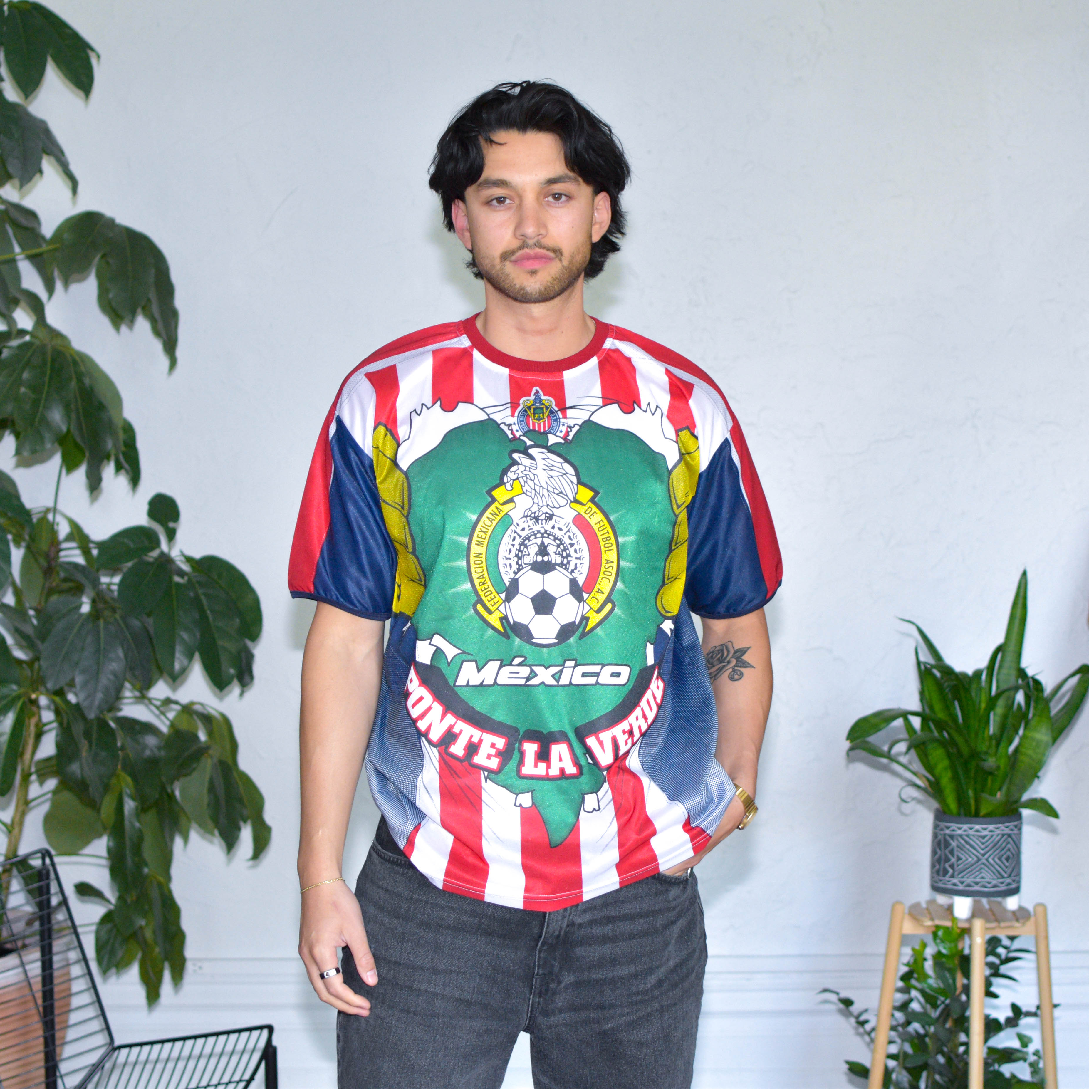 Vintage 1998 Chivas & Mexico National Team Jersey