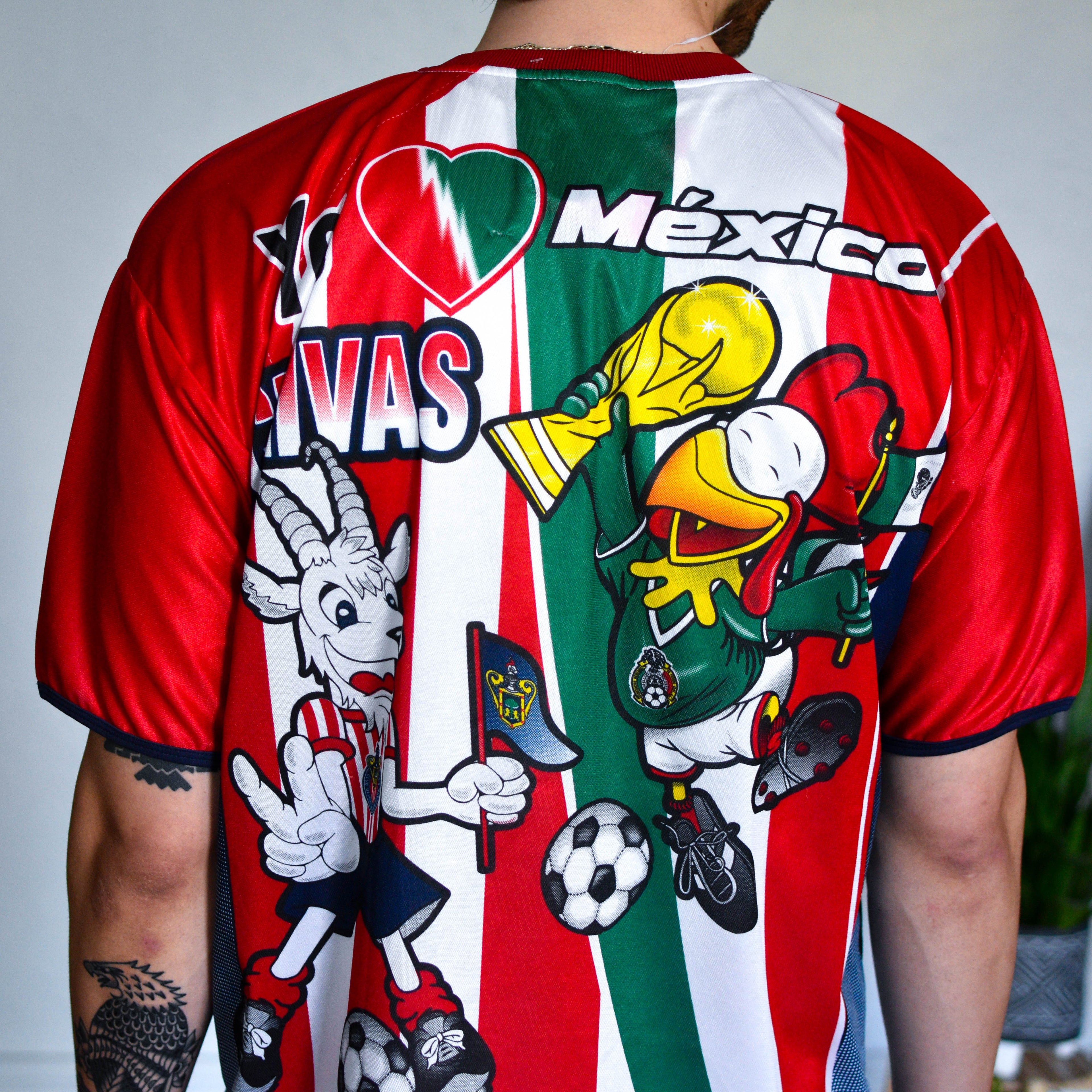 Vintage 1998 Chivas & Mexico National Team Jersey