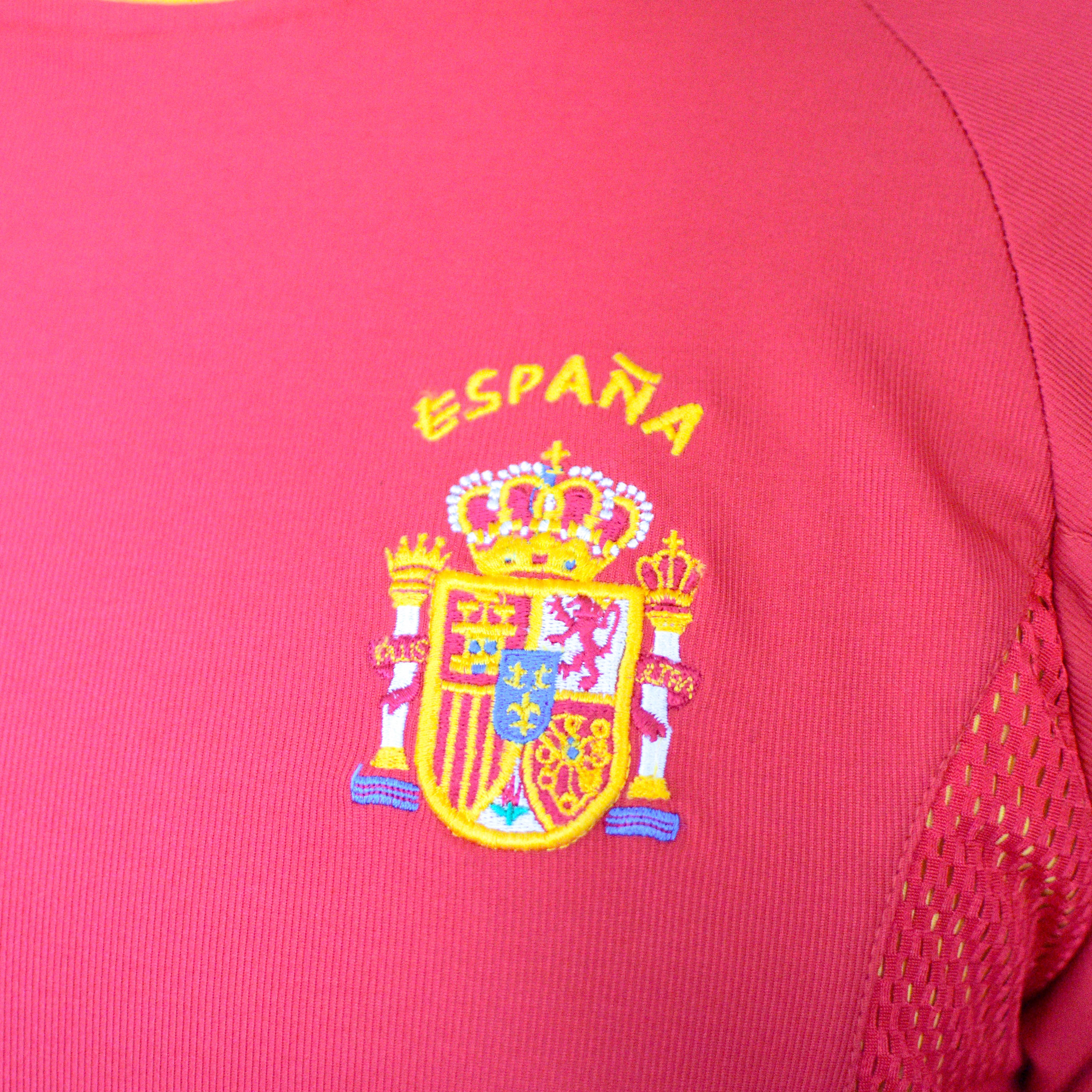 Vintage 2002 Adidas Spain World Cup Jersey
