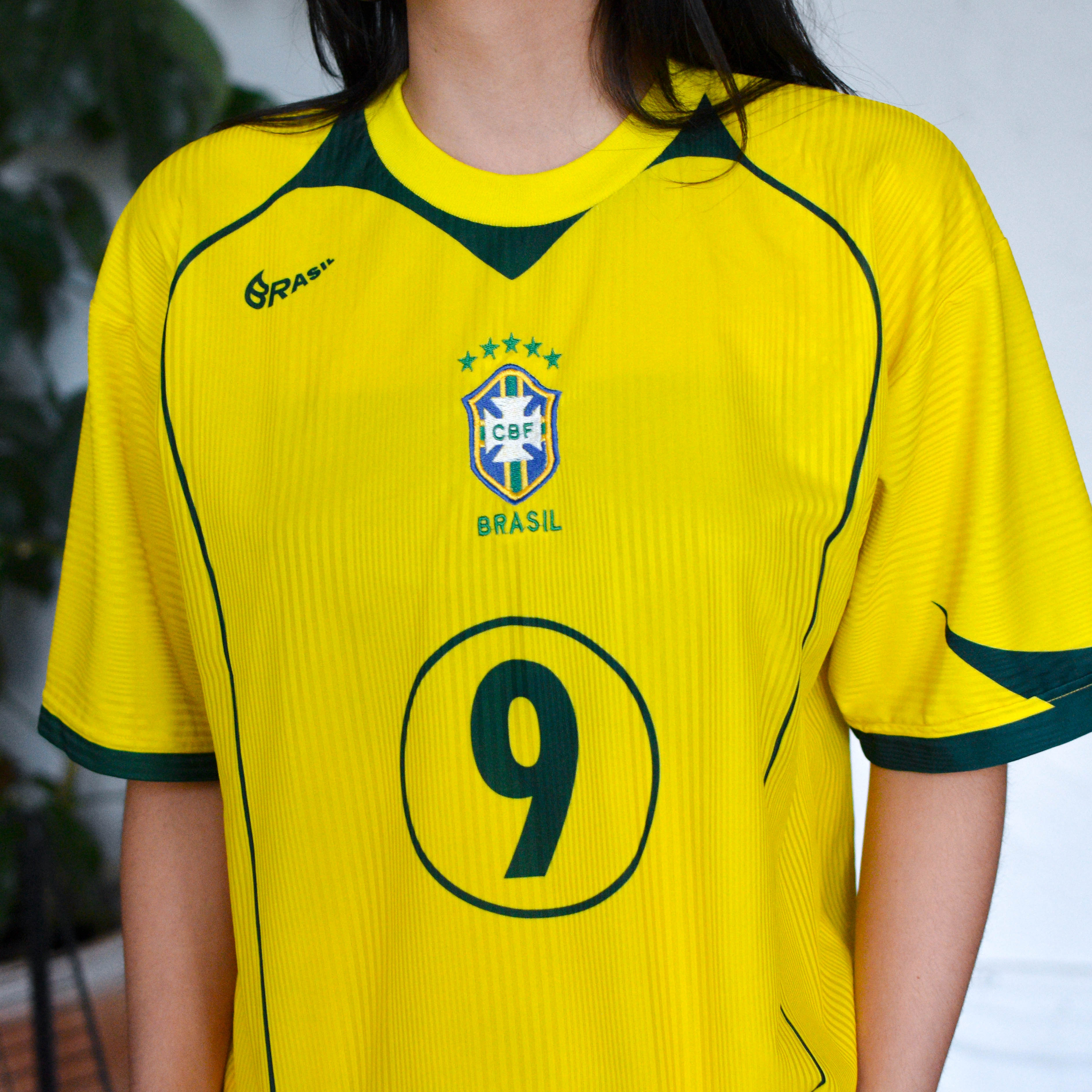 Vintage Brazil Ronaldo Replica T90 Jersey