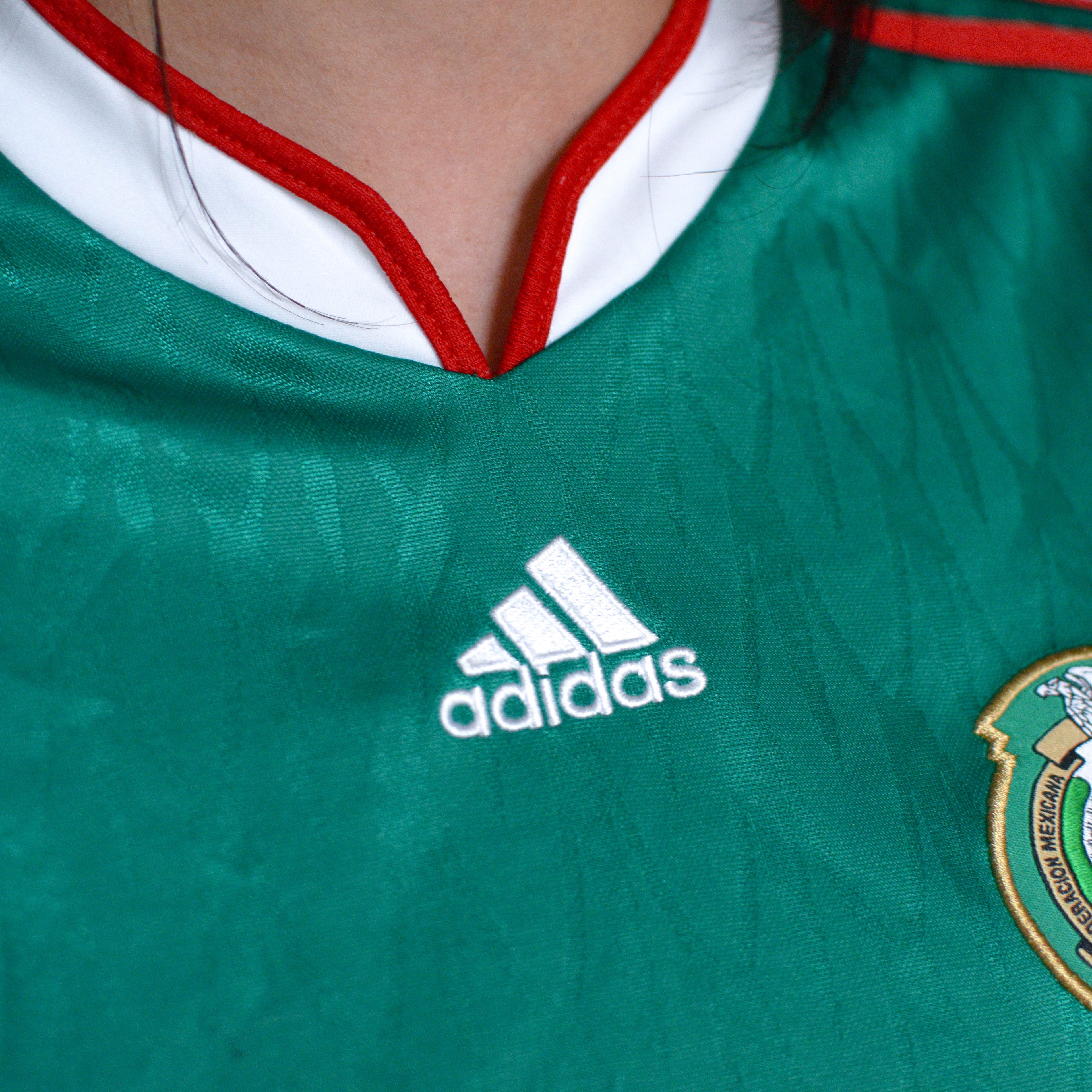 Vintage 2010 Mexico World Cup Femme Jersey