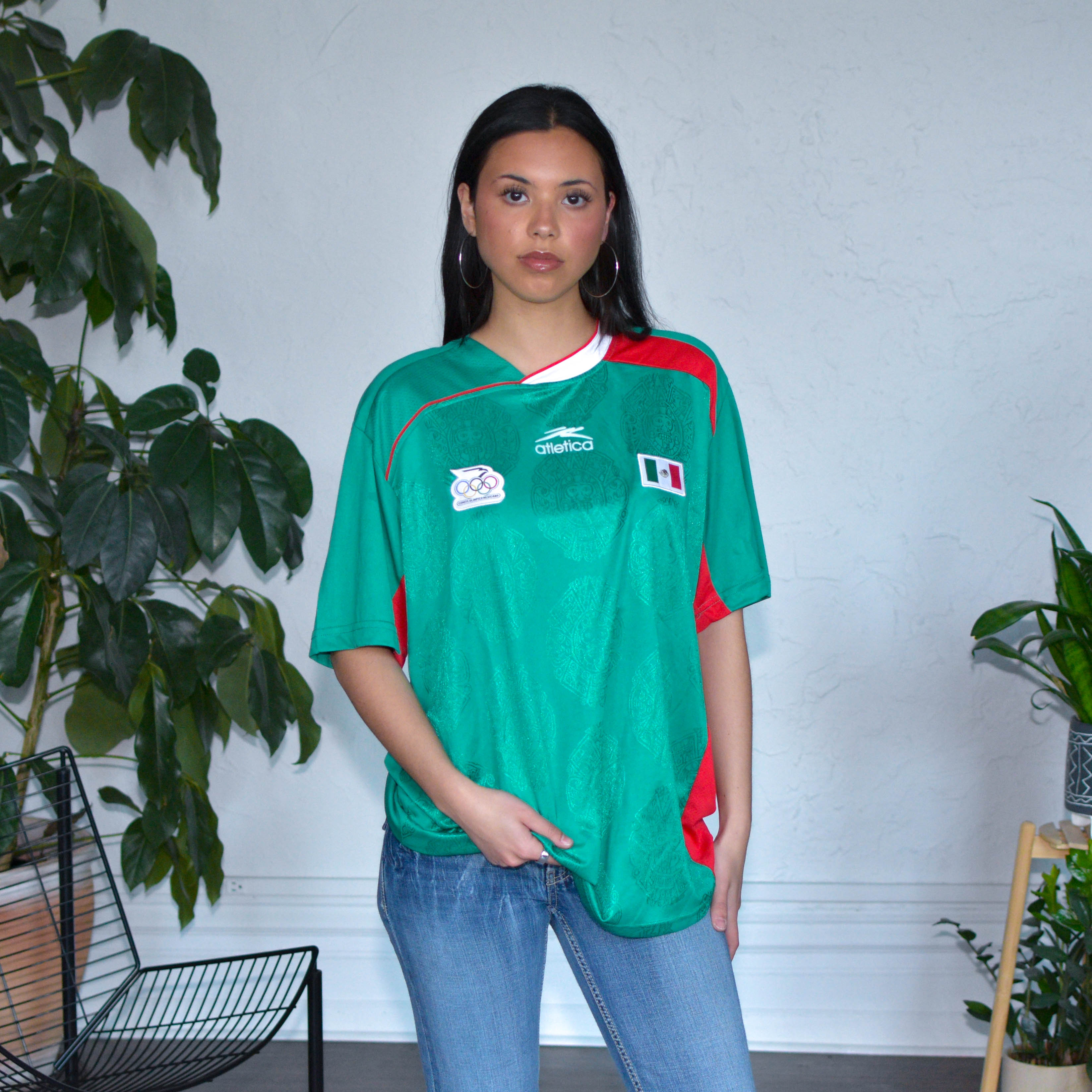 Vintage 2004 Mexico National Team Cuauhtémoc Blanco Jersey