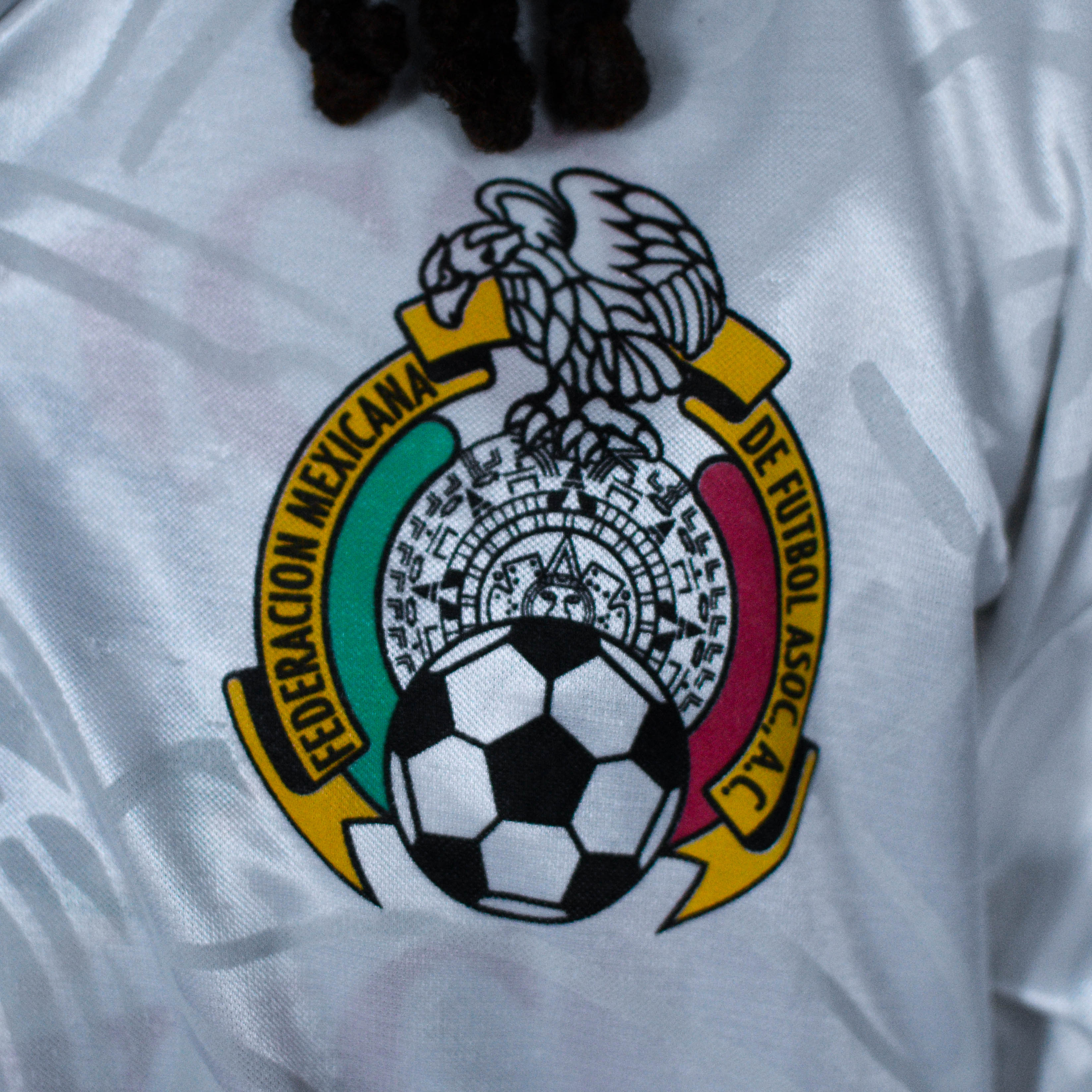 Vintage 1999 Mexico World Cup White Replica Jersey