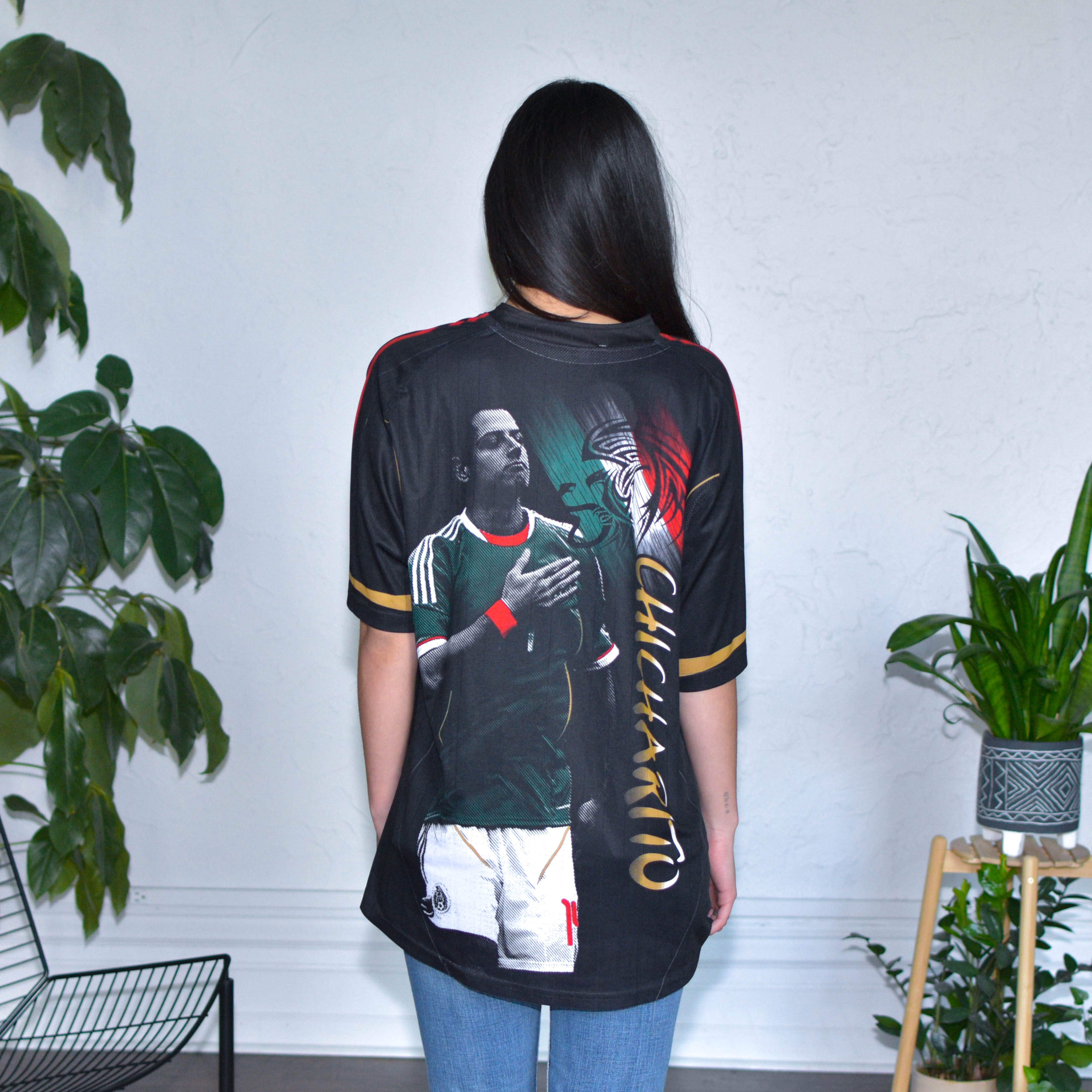 Vintage 2010 Chicharito Mexico National Team AOP Jersey
