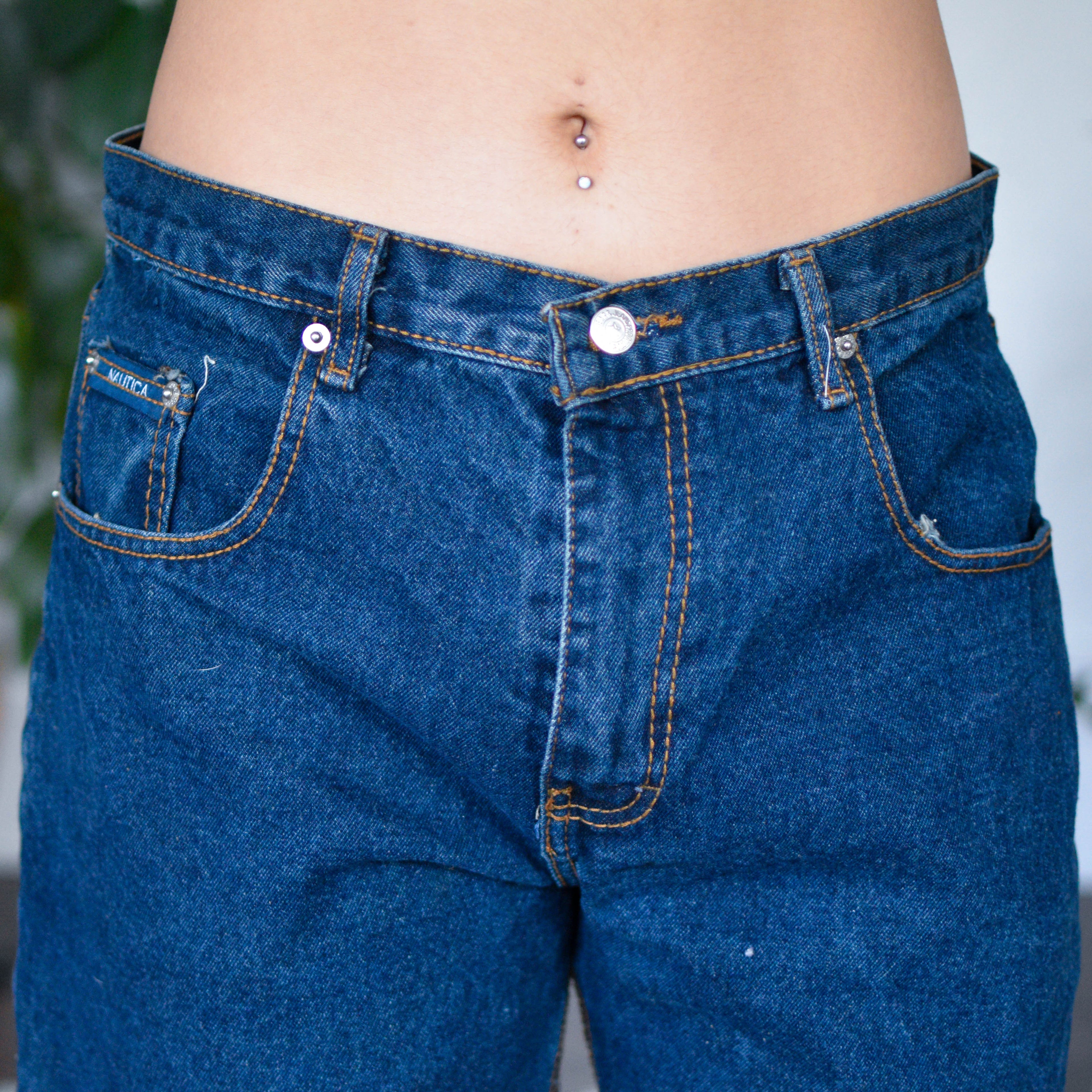 Vintage Nautica Navy Jorts