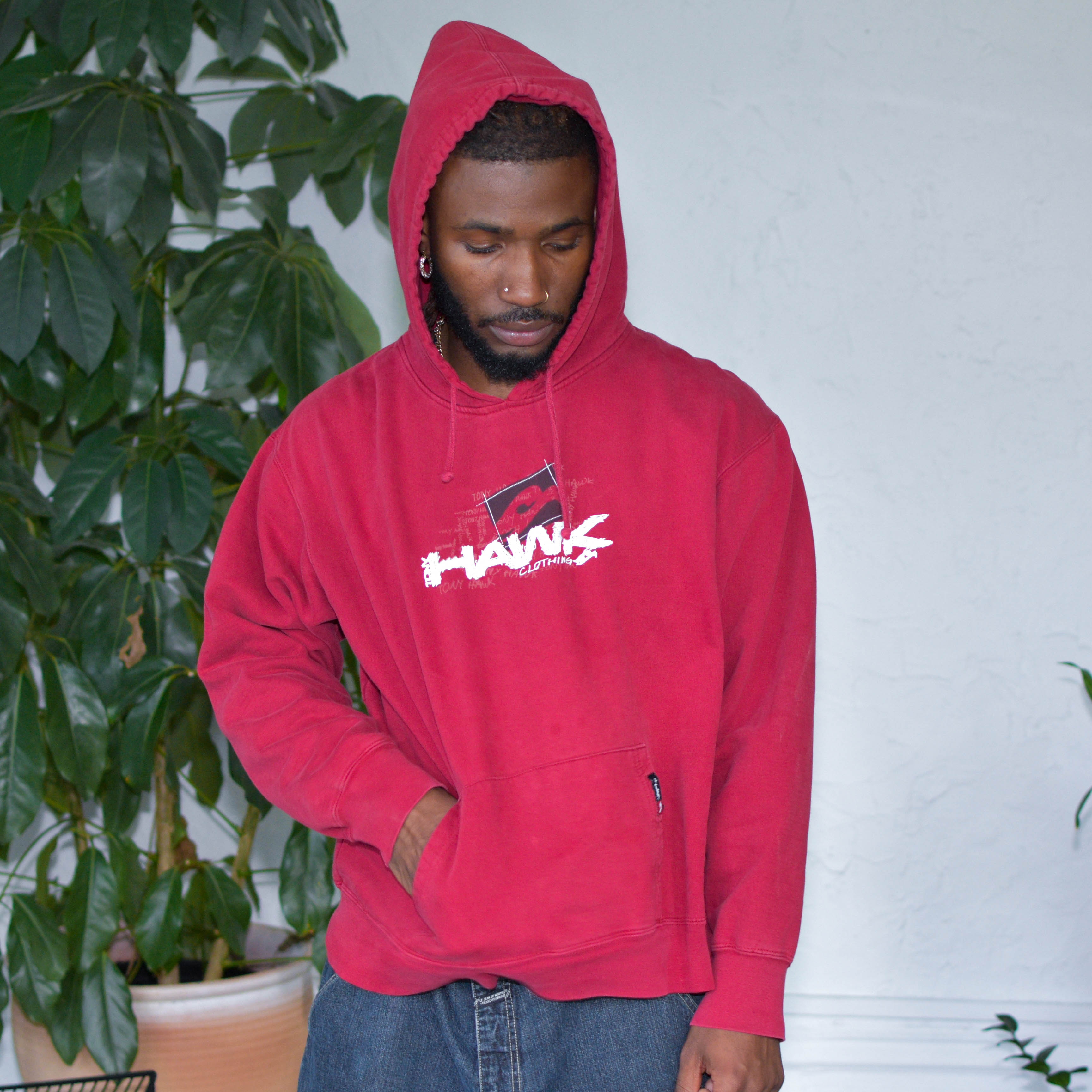 Vintage Tony Hawk Red Hoodie