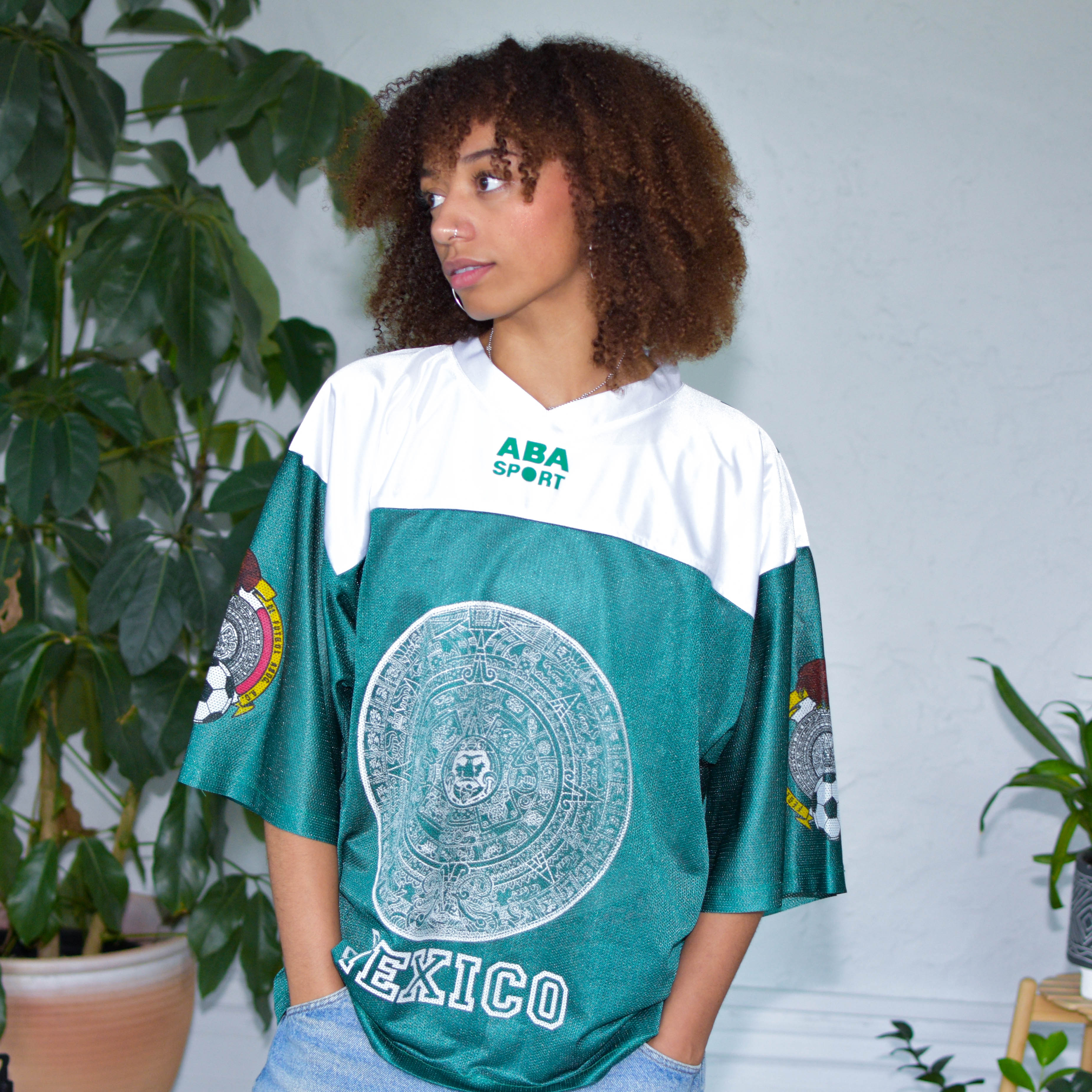 Vintage 90s ABA Sport Mexico National Team Jersey