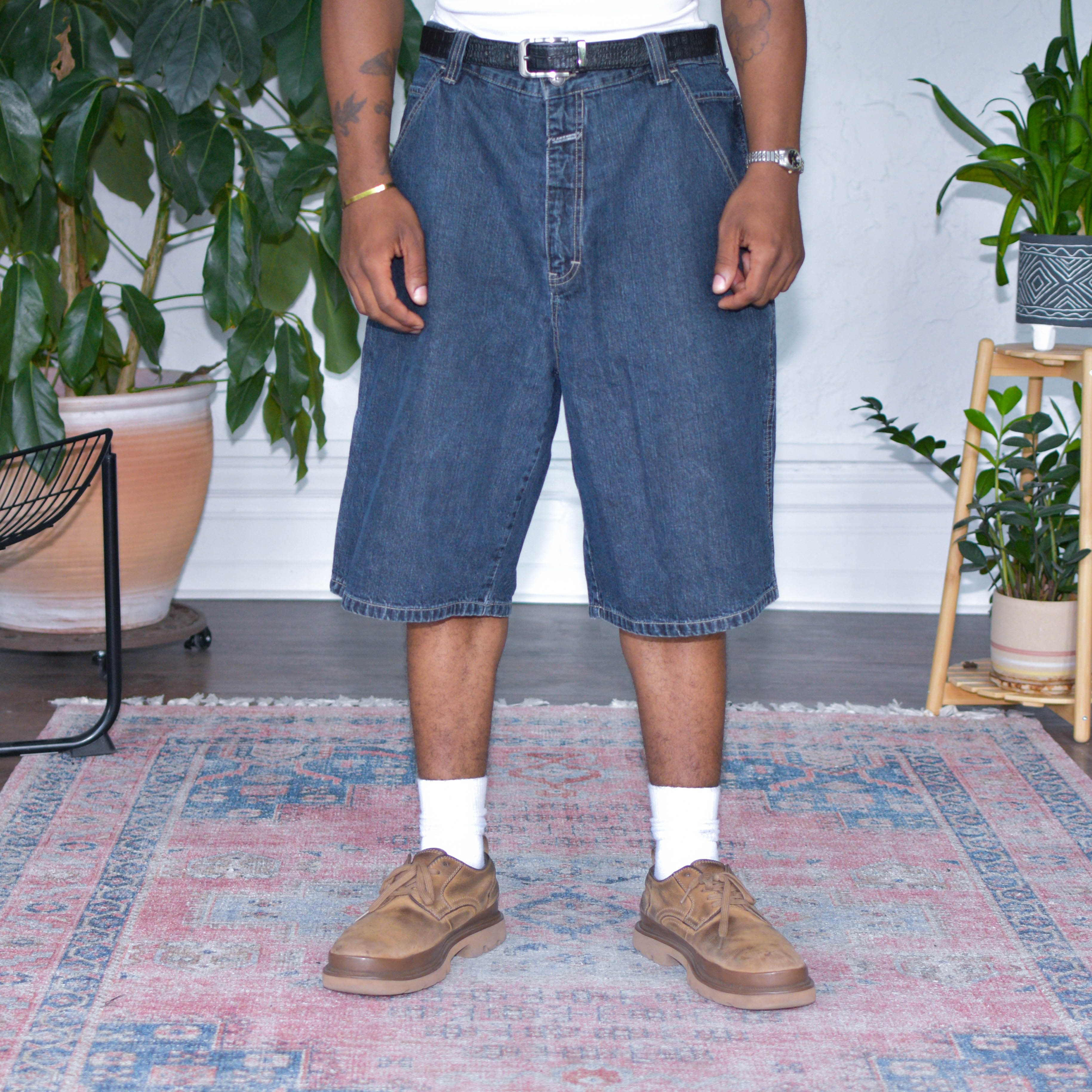 Vintage Girbaud Jeans Baggy Navy Jorts