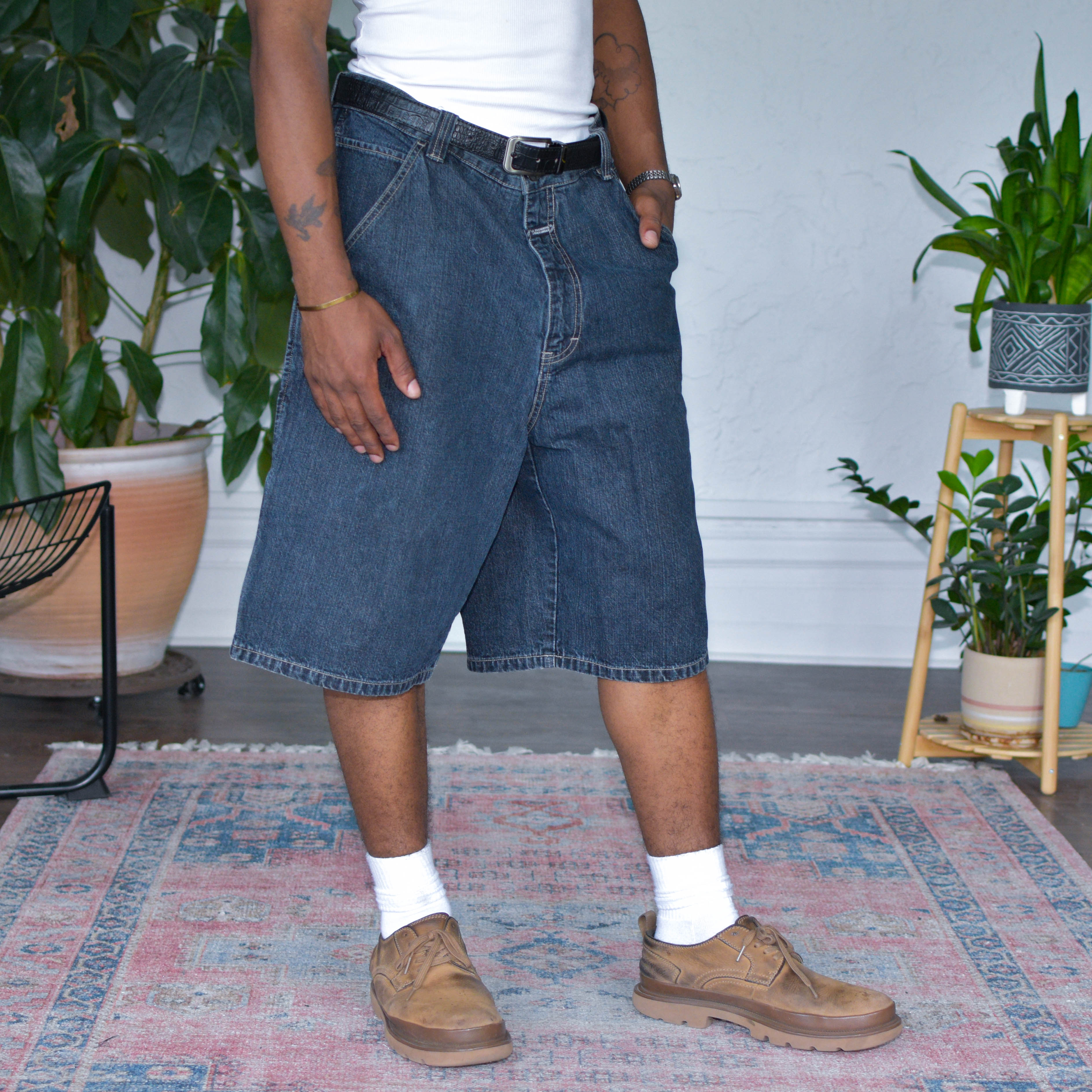 Vintage Girbaud Jeans Baggy Navy Jorts
