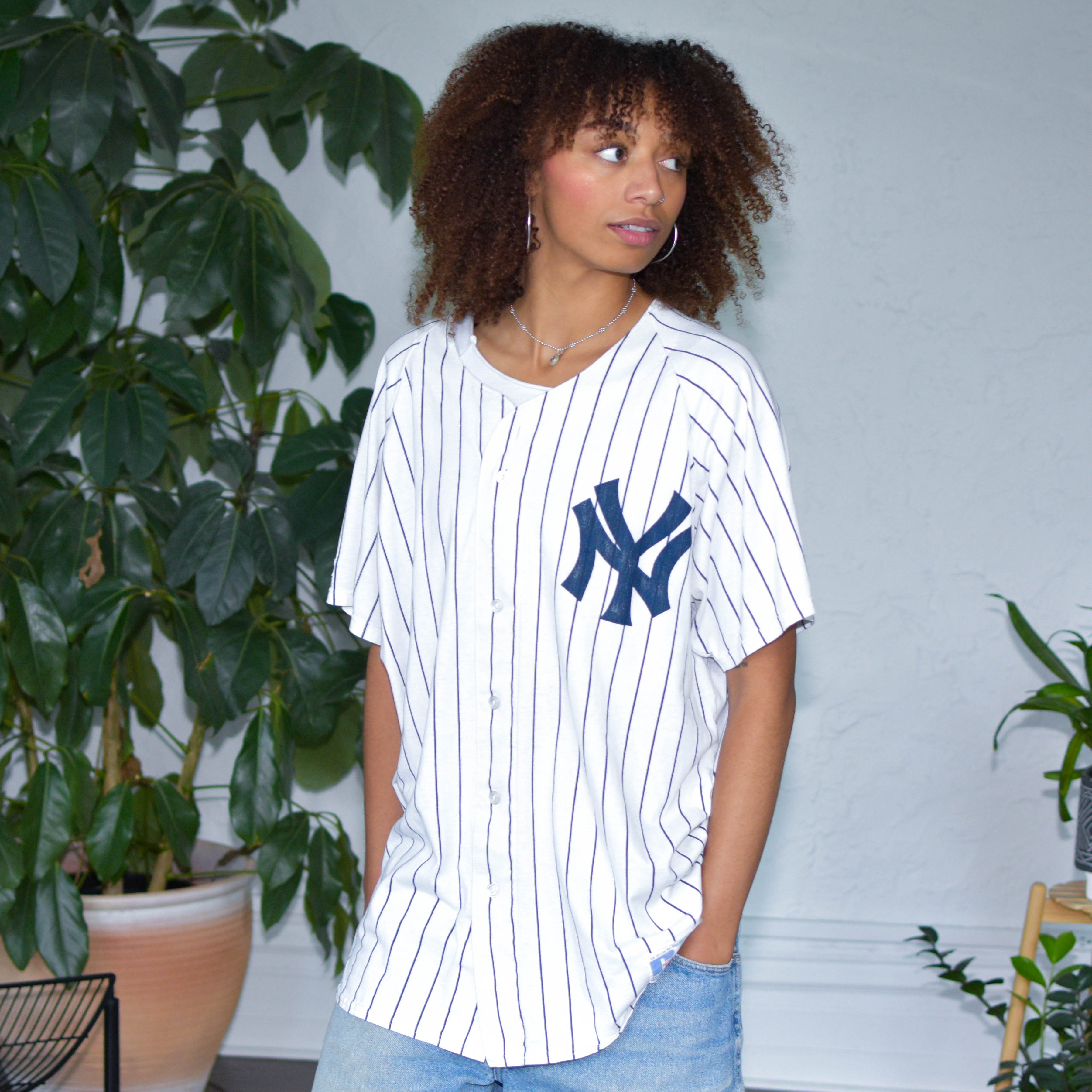 Vintage New York Yankees Pinstripe Jersey