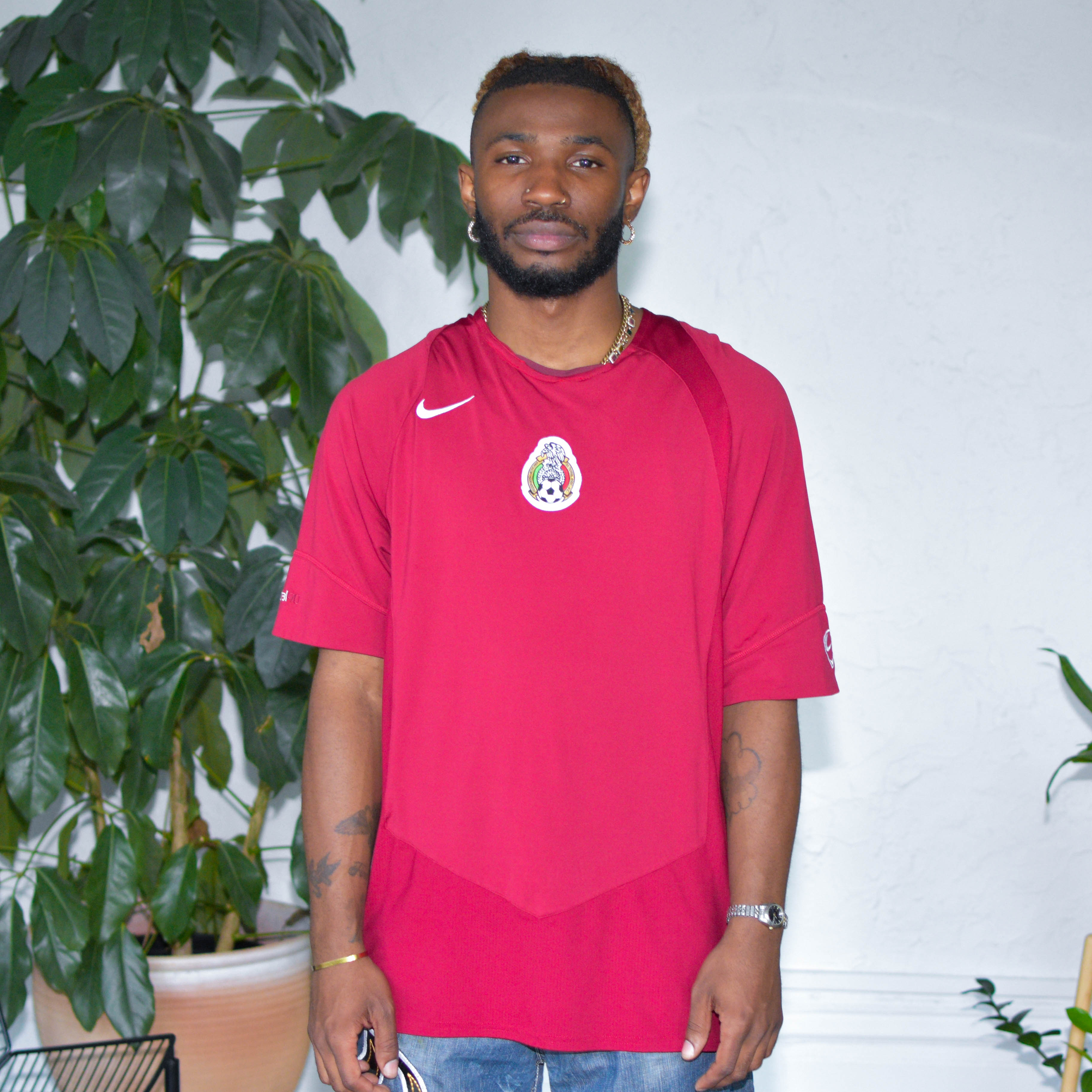 Vintage Total 90 Mexico National Team Maroon Jersey