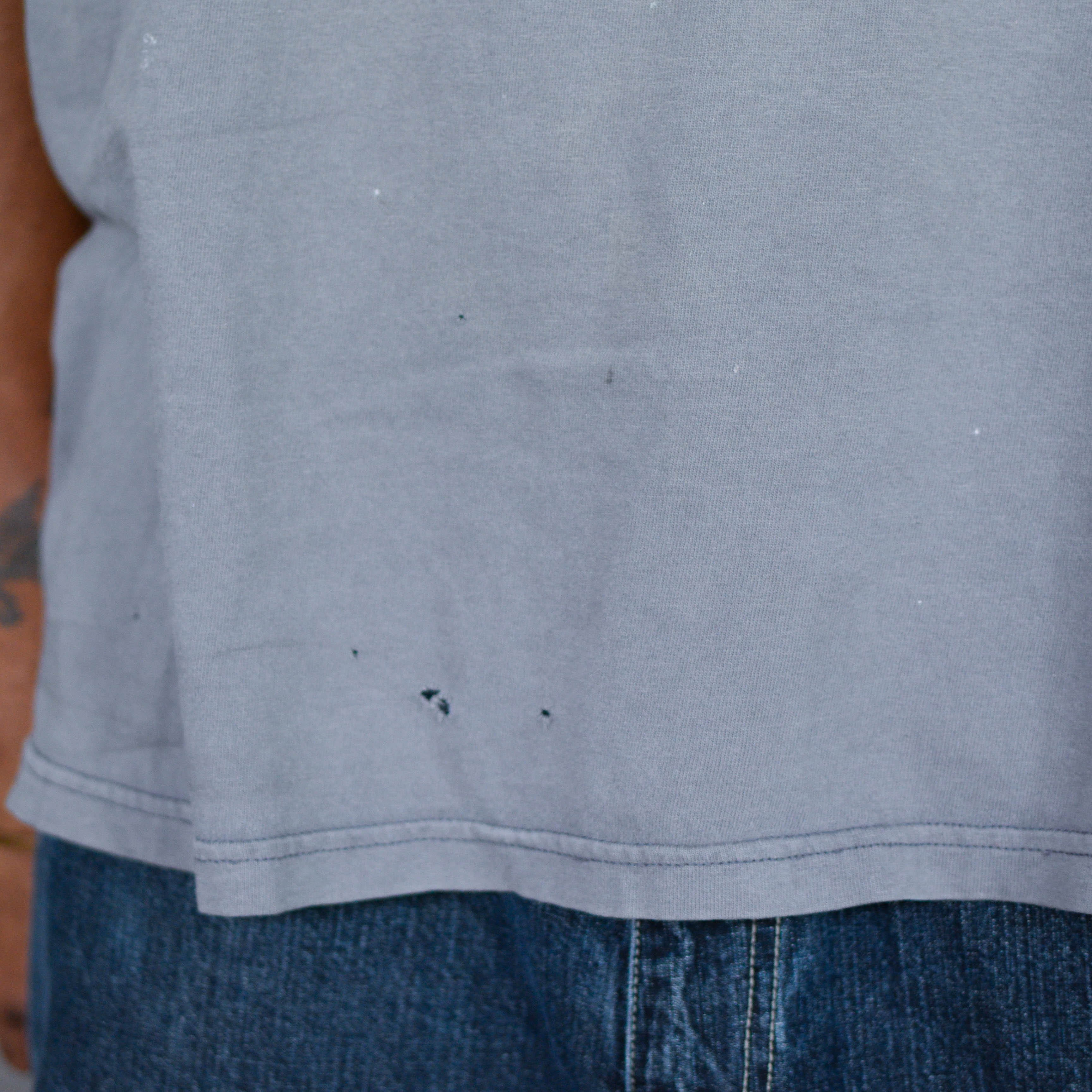 Vintage Y2K Tony Hawk Gray Graphic T-Shirt