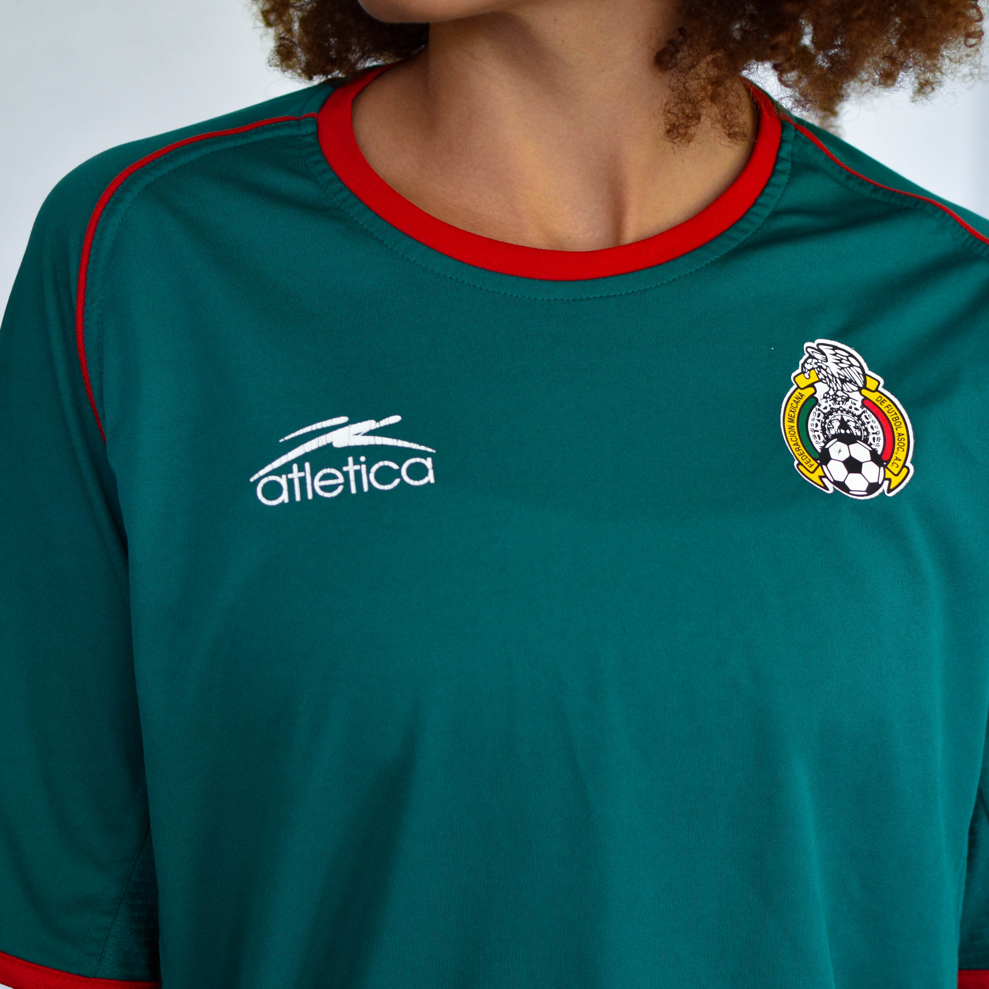 Vintage 2002 Mexico World Cup Atletica Jersey