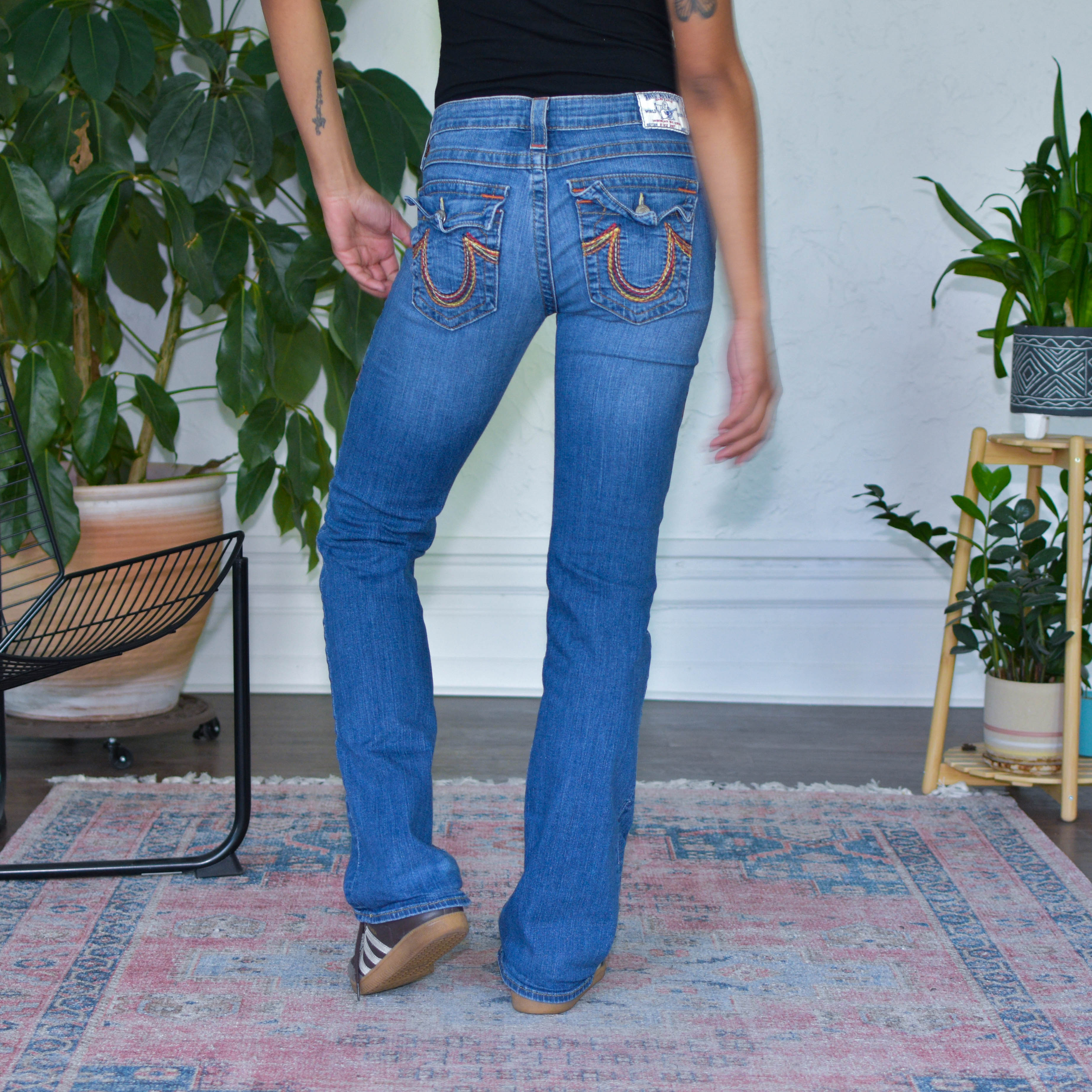 Vintage Y2K True Religion Light Wash Jeans