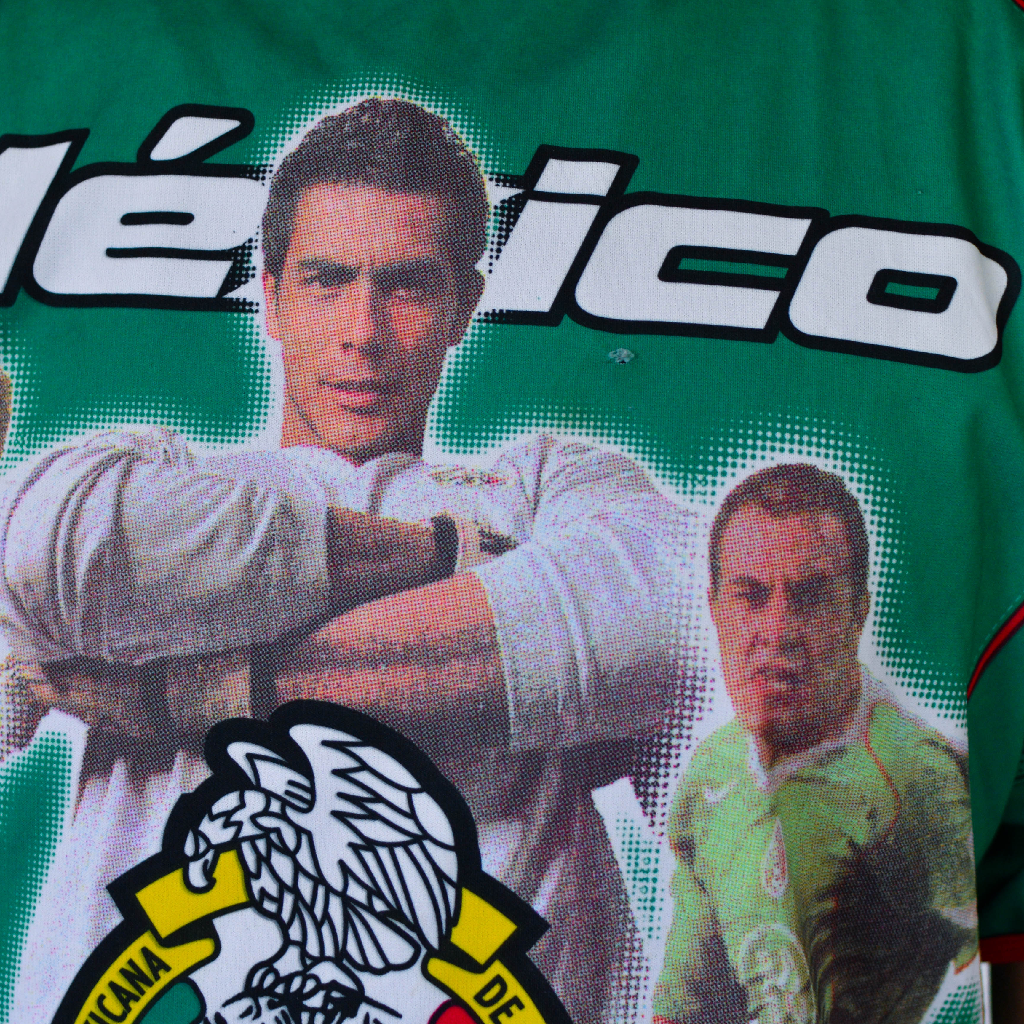Vintage 2005 Mexico National Team AOP Player Jersey
