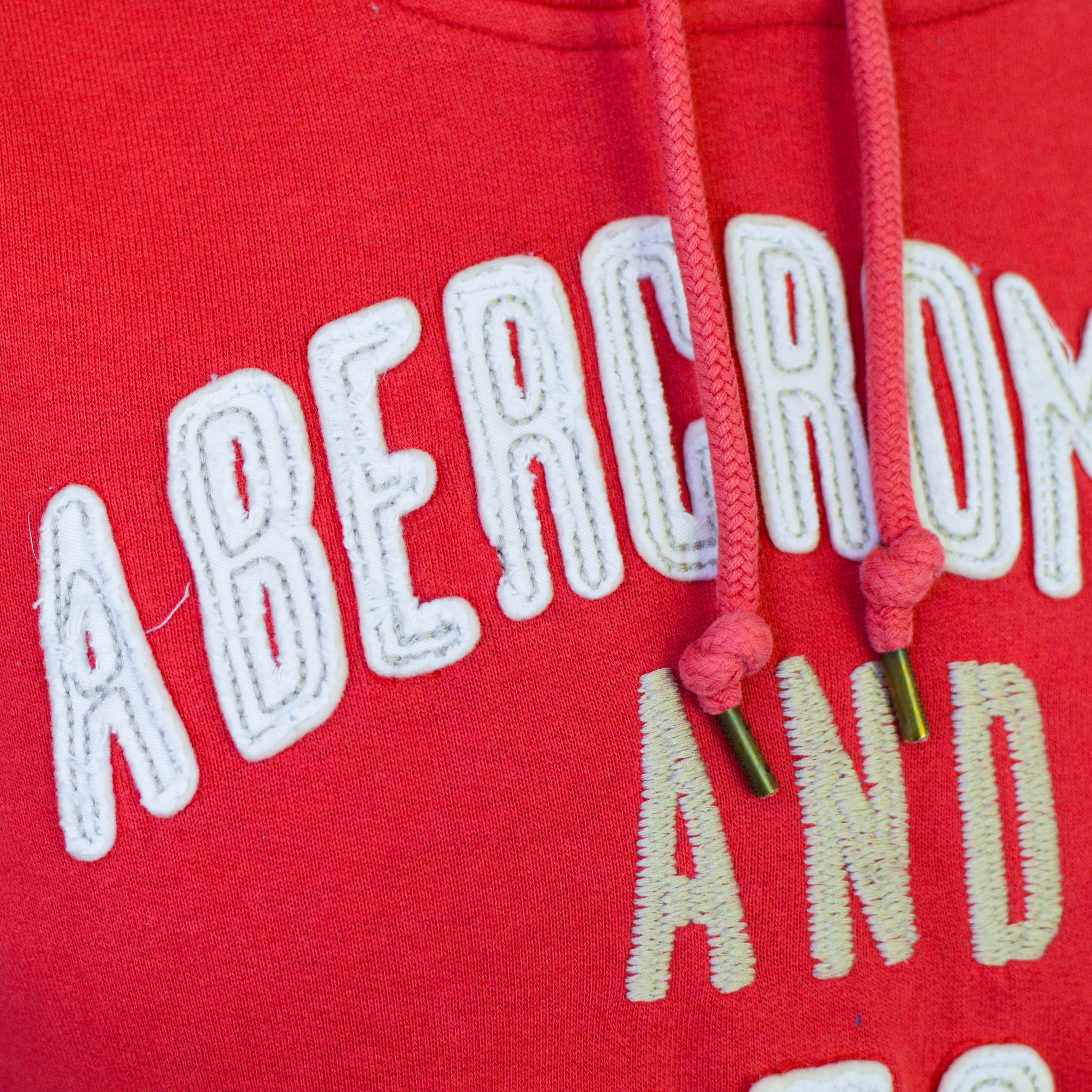 Vintage Y2K Abercrombie & Fitch Patched Hoodie
