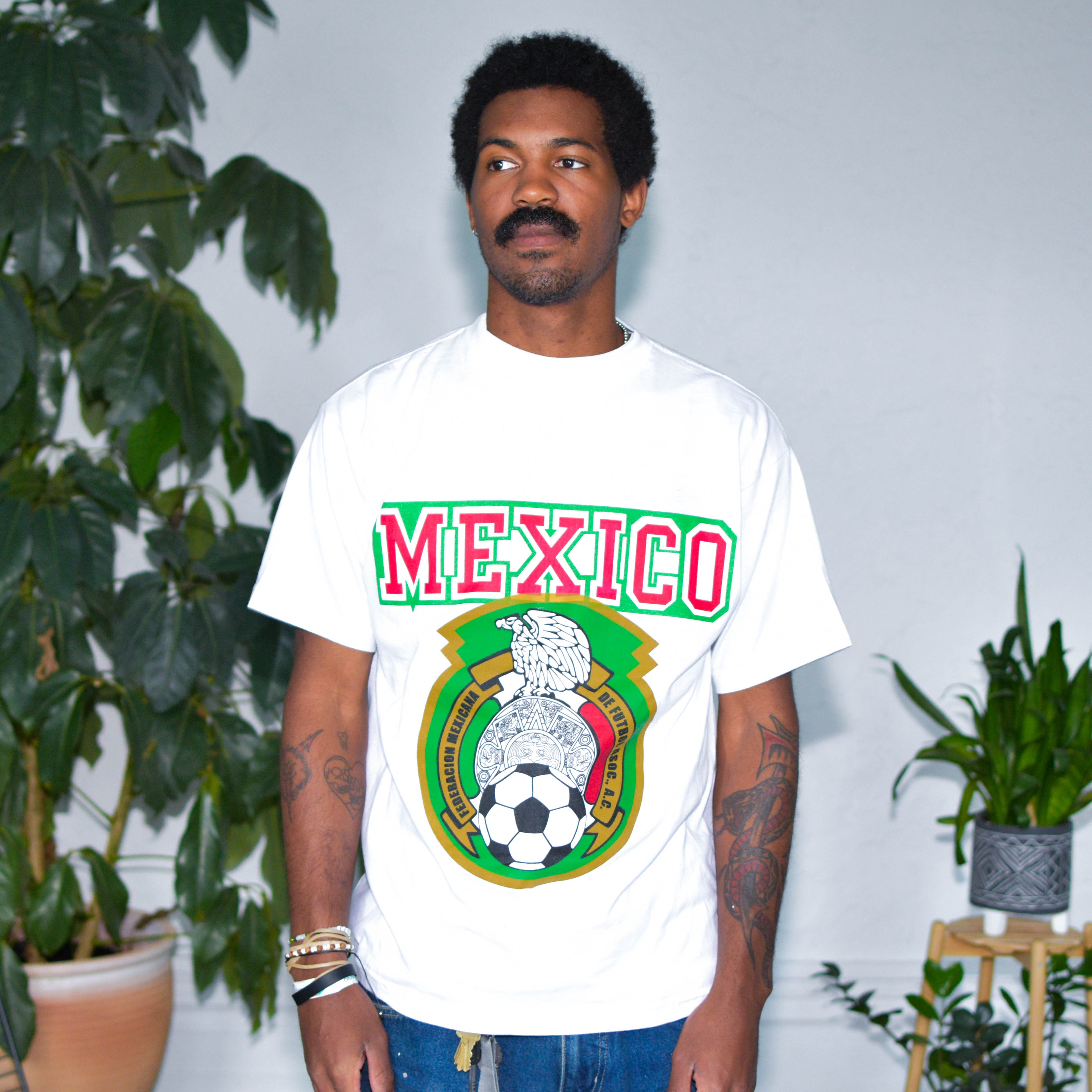 Vintage Rafael Marquez Mexico National Team Graphic T-Shirt