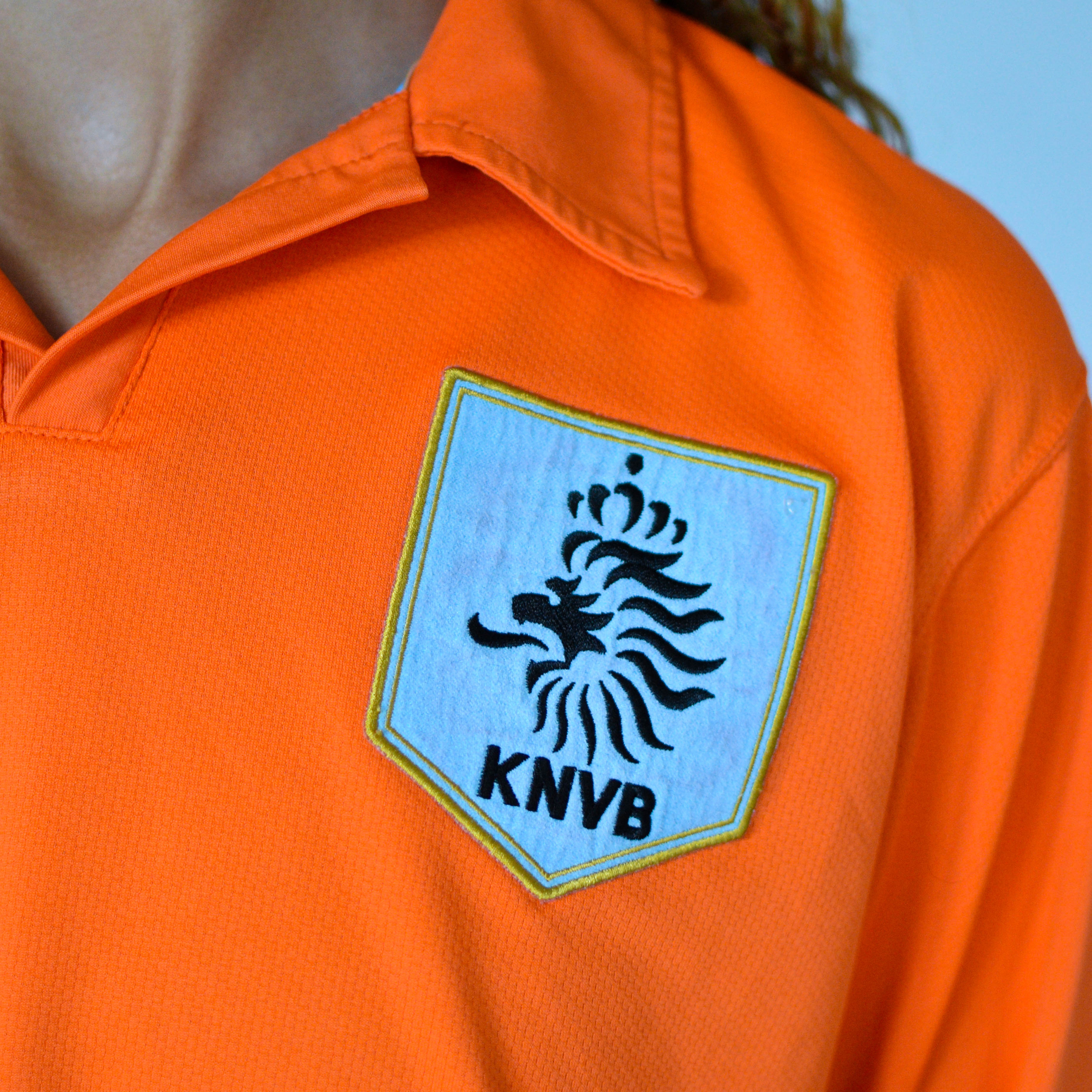 Vintage 2006-07 Netherlands Long Sleeve Nike Jersey