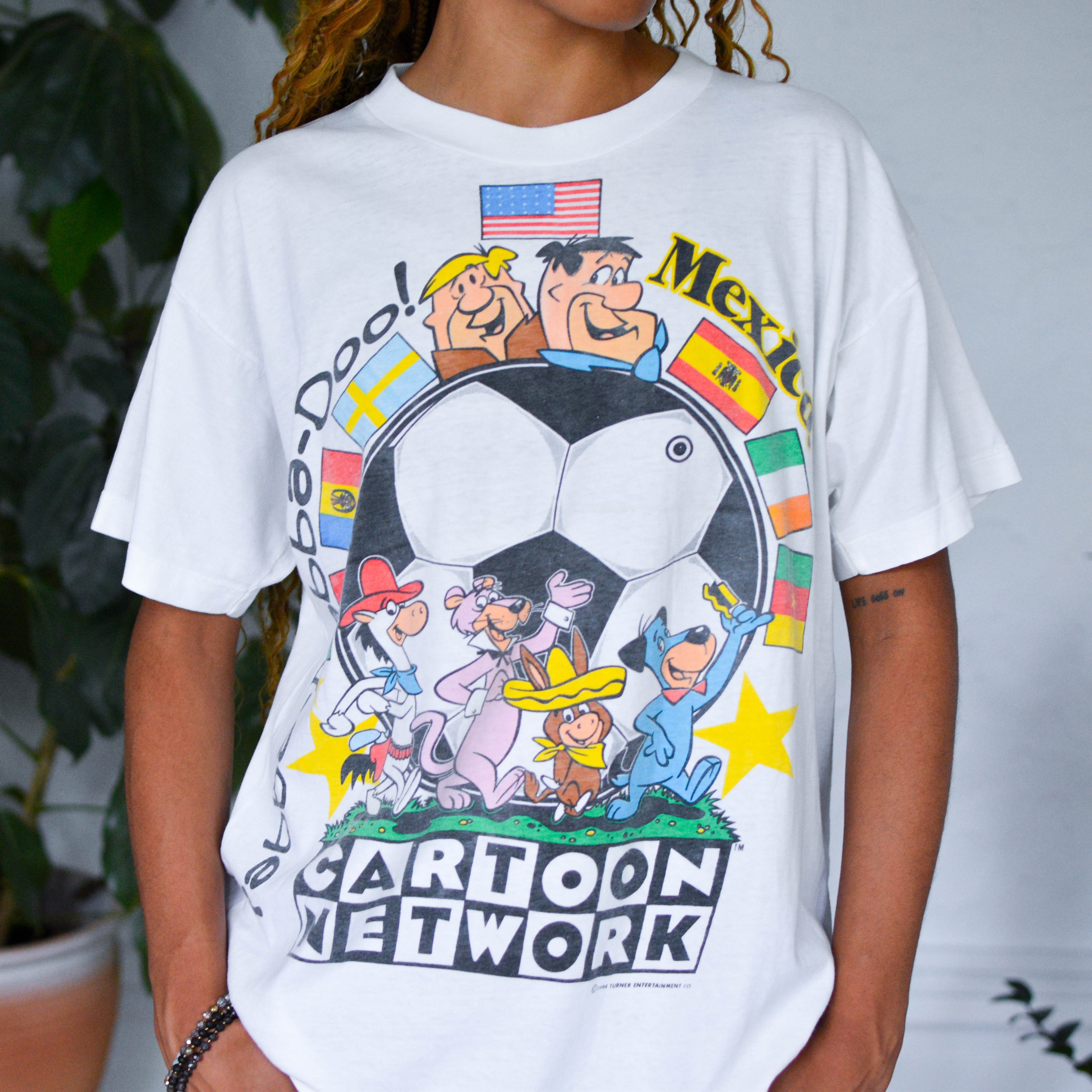 Vintage 1994 Cartoon Network x FIFA World Cup AOP T-Shirt