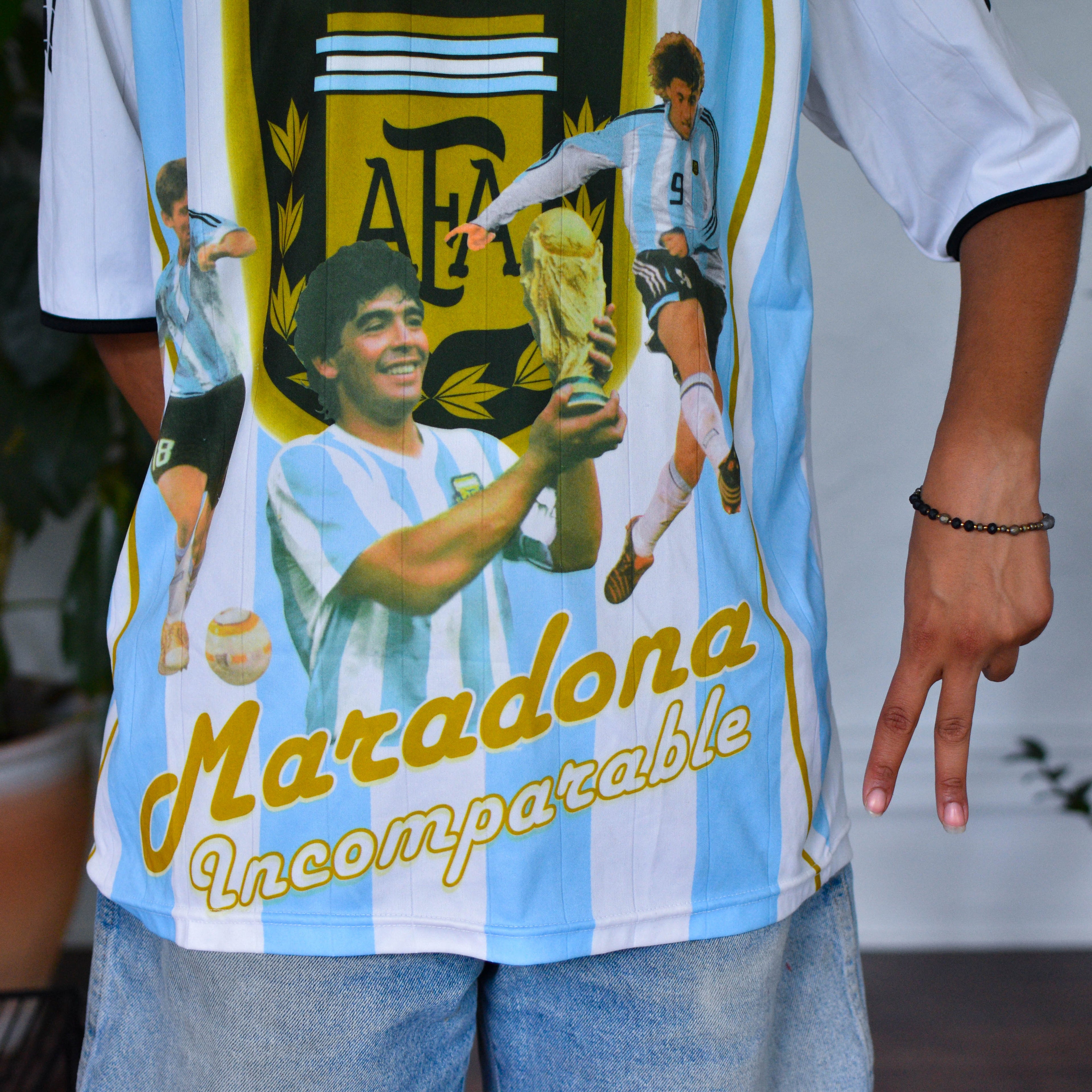 Vintage Diego Maradona Argentina Replica Jersey